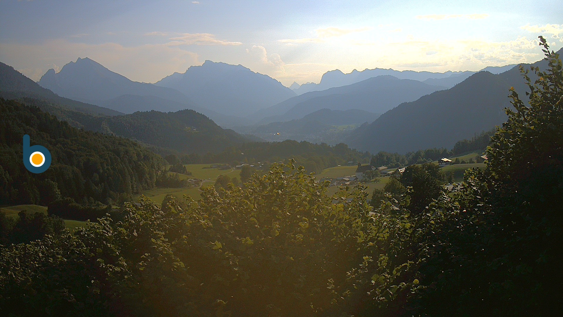 Archiv Foto Webcam Oberau: Alpinhotel Berchtesgaden