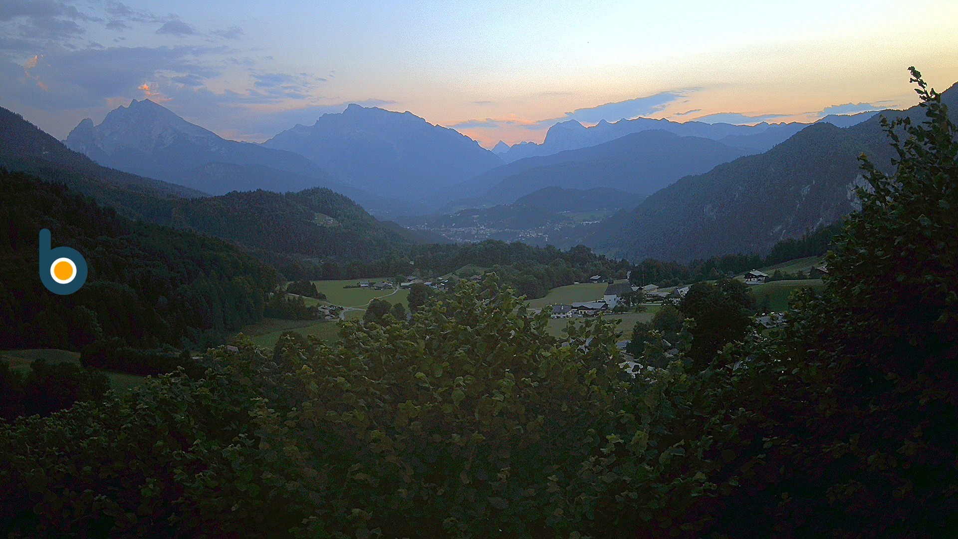 Archiv Foto Webcam Oberau: Alpinhotel Berchtesgaden