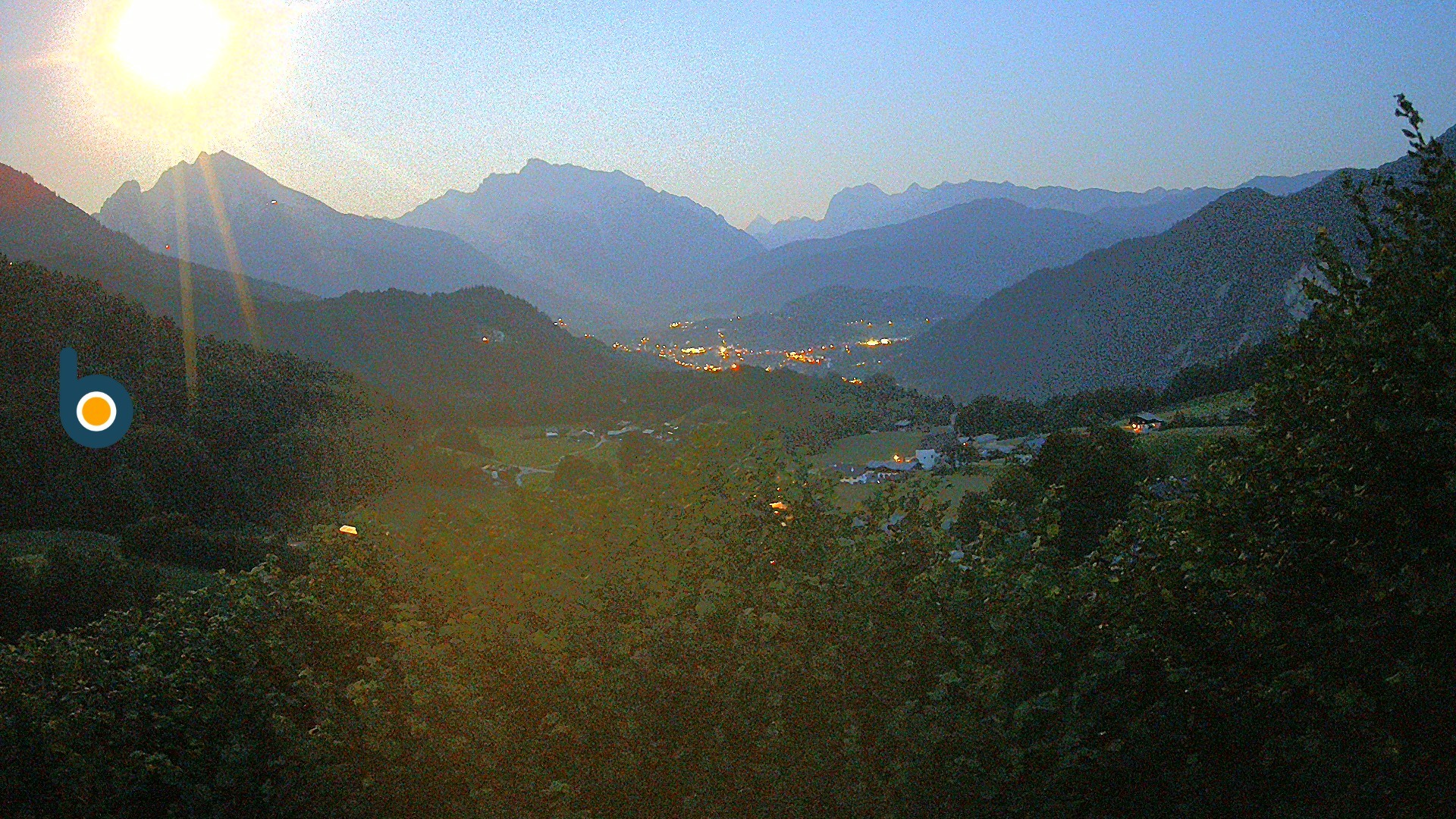 Archiv Foto Webcam Oberau: Alpinhotel Berchtesgaden