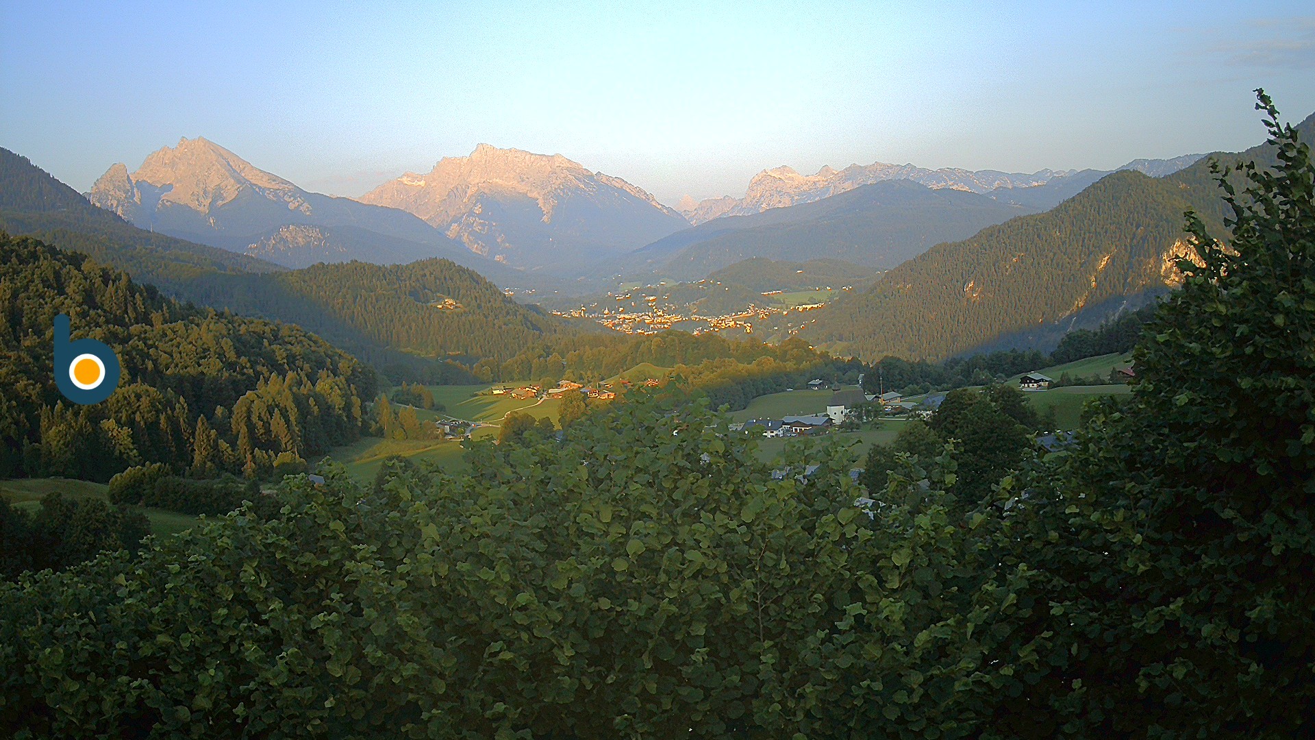 Archiv Foto Webcam Oberau: Alpinhotel Berchtesgaden