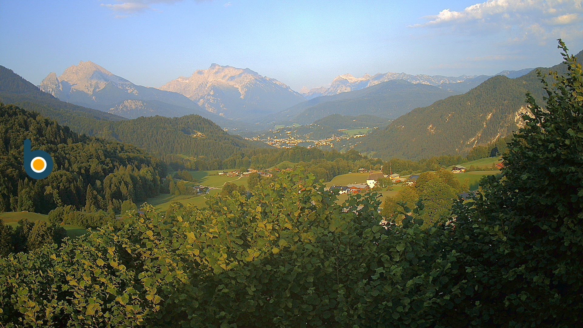 Archiv Foto Webcam Oberau: Alpinhotel Berchtesgaden