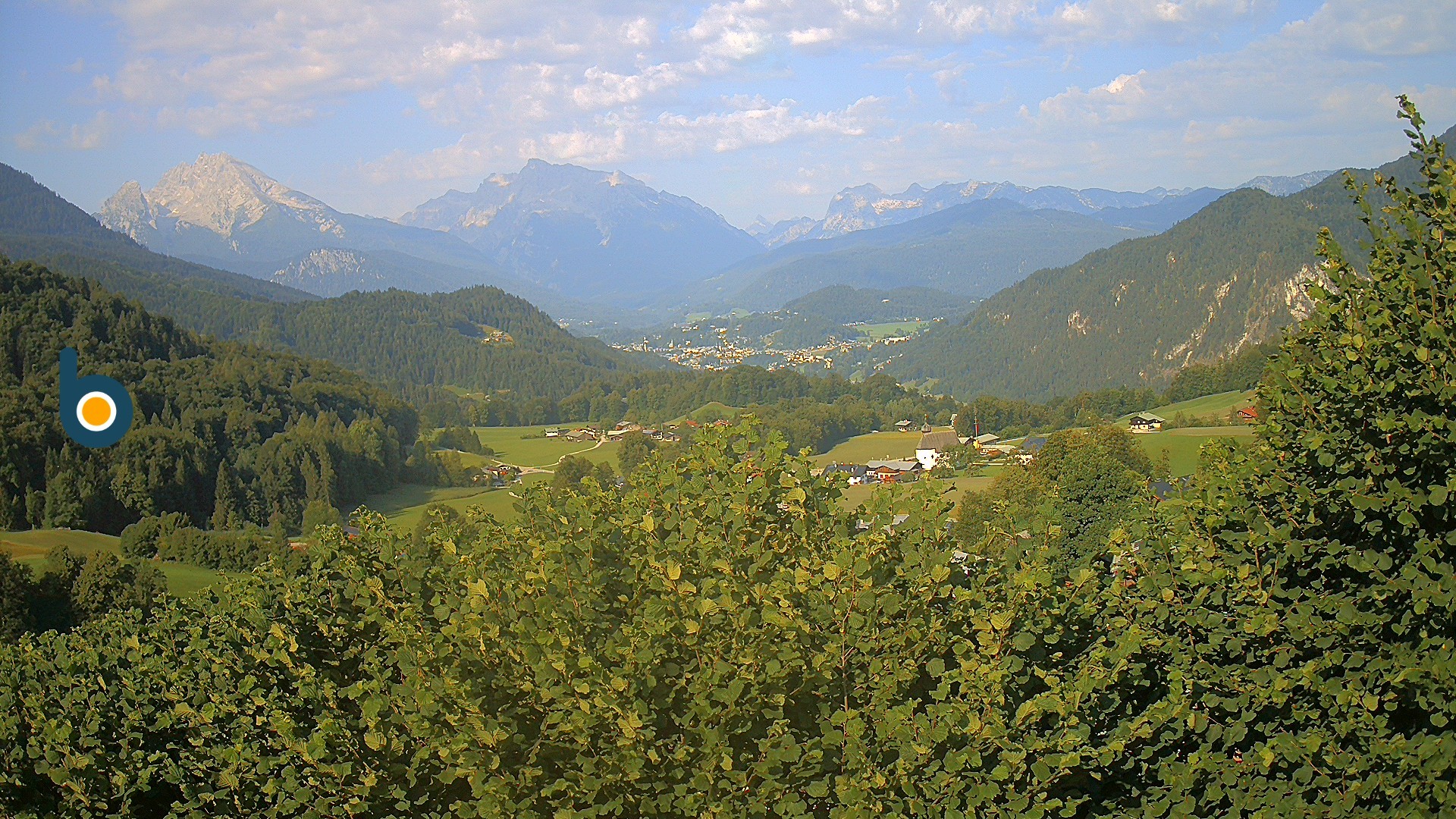 Archiv Foto Webcam Oberau: Alpinhotel Berchtesgaden