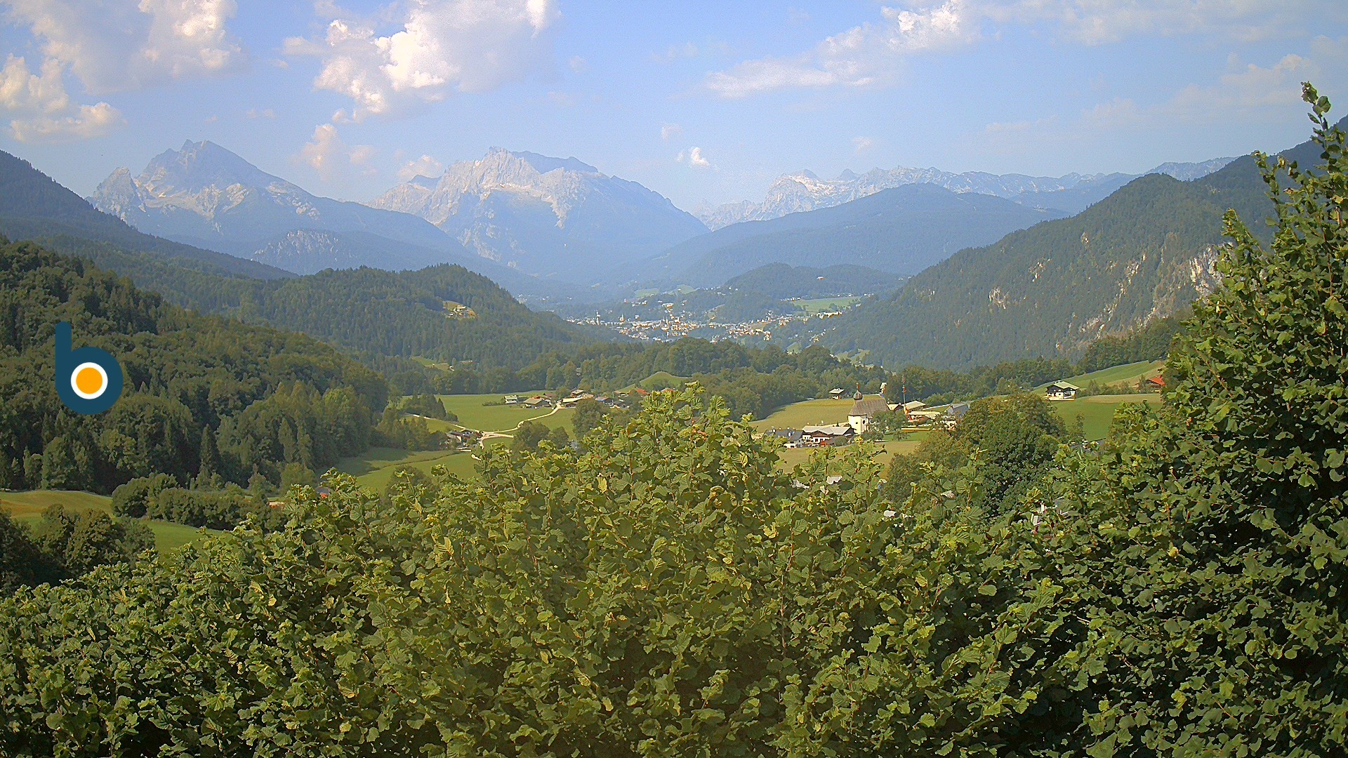 Archiv Foto Webcam Oberau: Alpinhotel Berchtesgaden