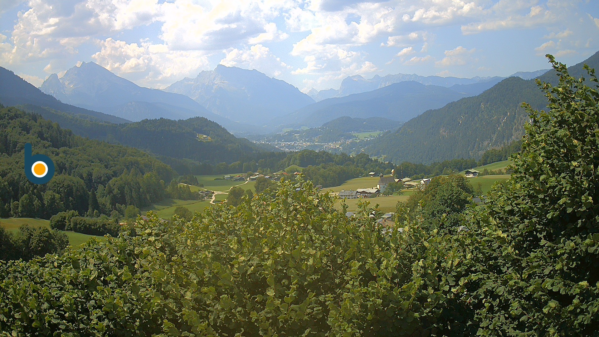 Archiv Foto Webcam Oberau: Alpinhotel Berchtesgaden