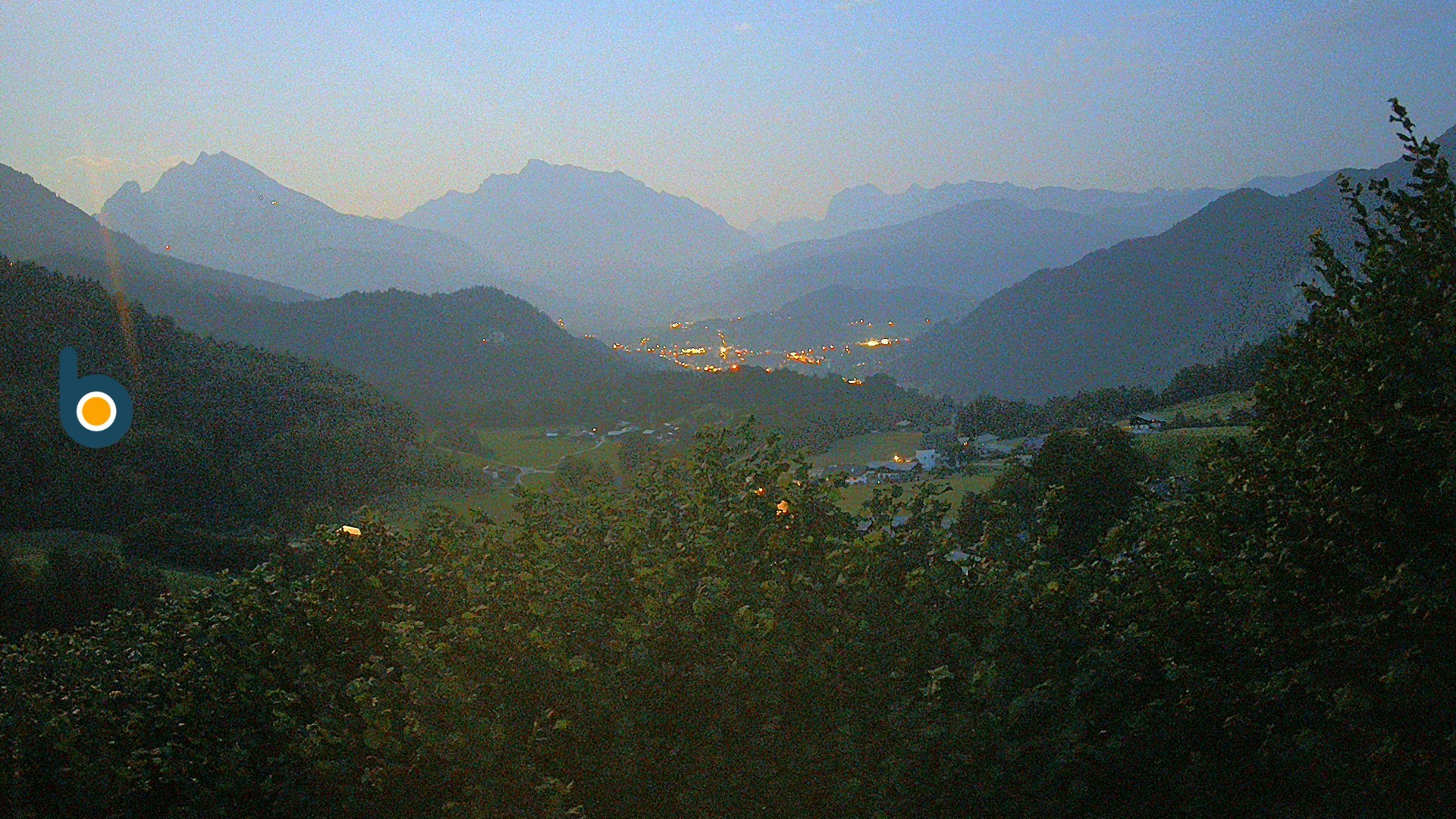 Archiv Foto Webcam Oberau: Alpinhotel Berchtesgaden