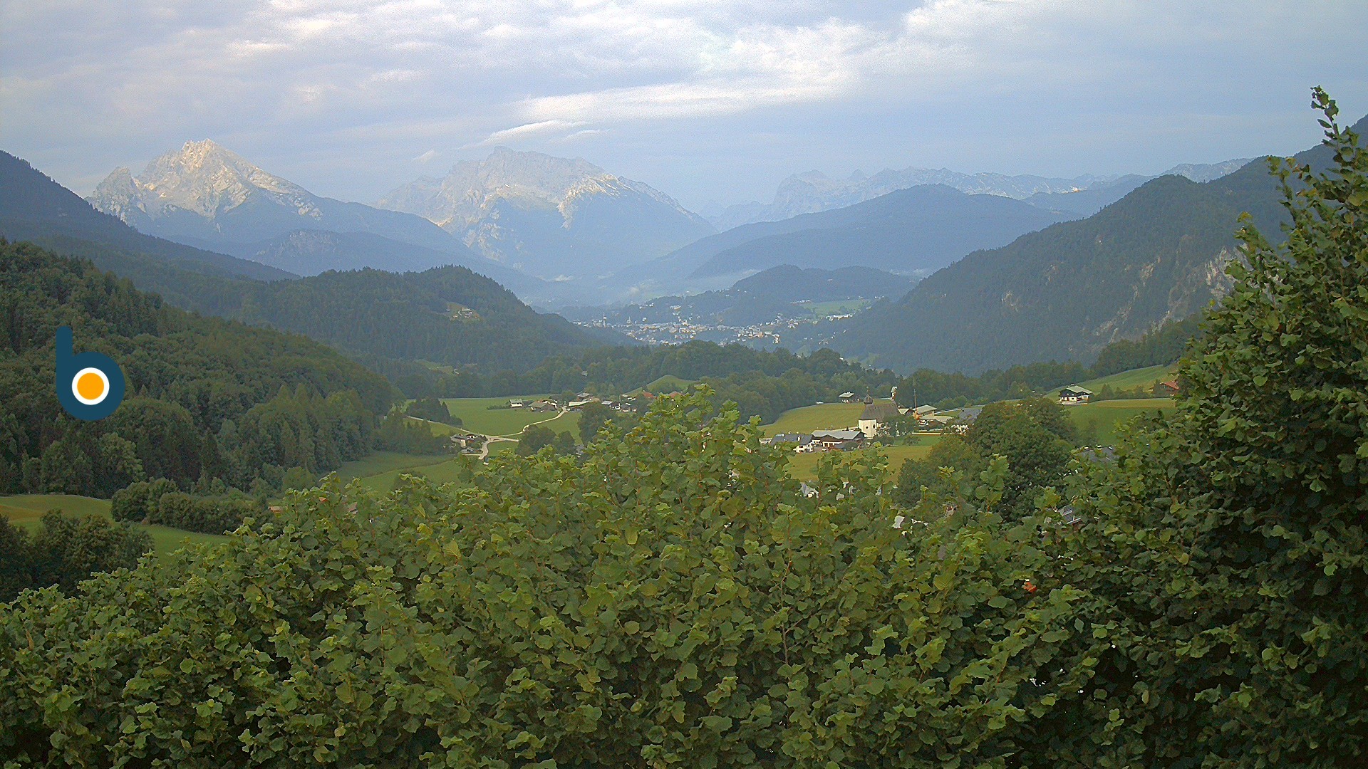 Archiv Foto Webcam Oberau: Alpinhotel Berchtesgaden
