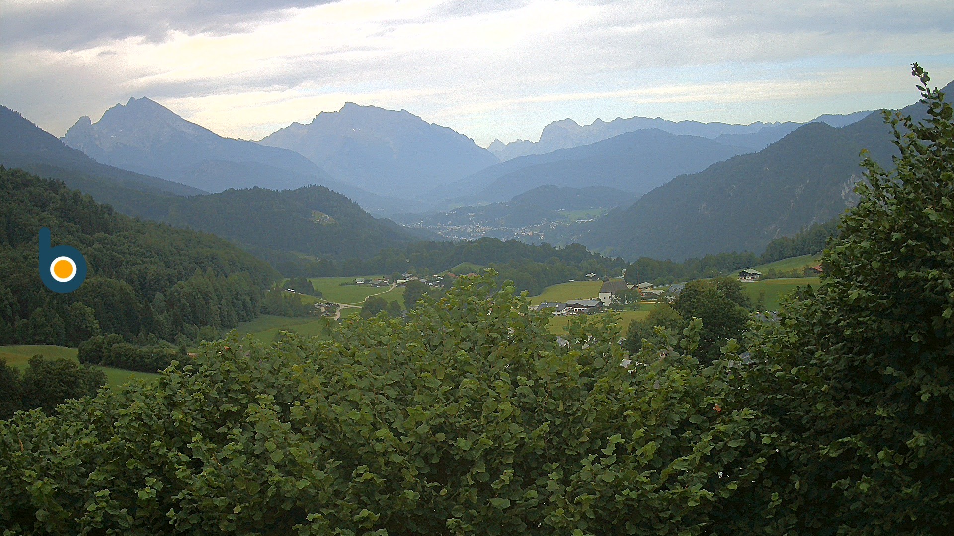 Archiv Foto Webcam Oberau: Alpinhotel Berchtesgaden