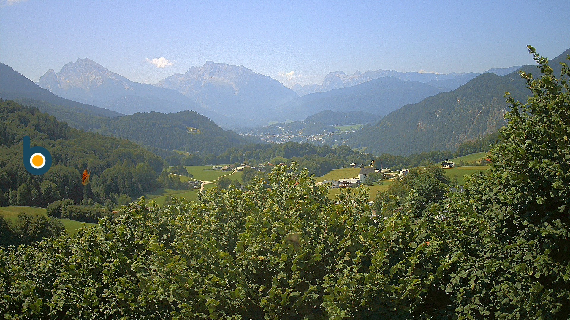 Archiv Foto Webcam Oberau: Alpinhotel Berchtesgaden