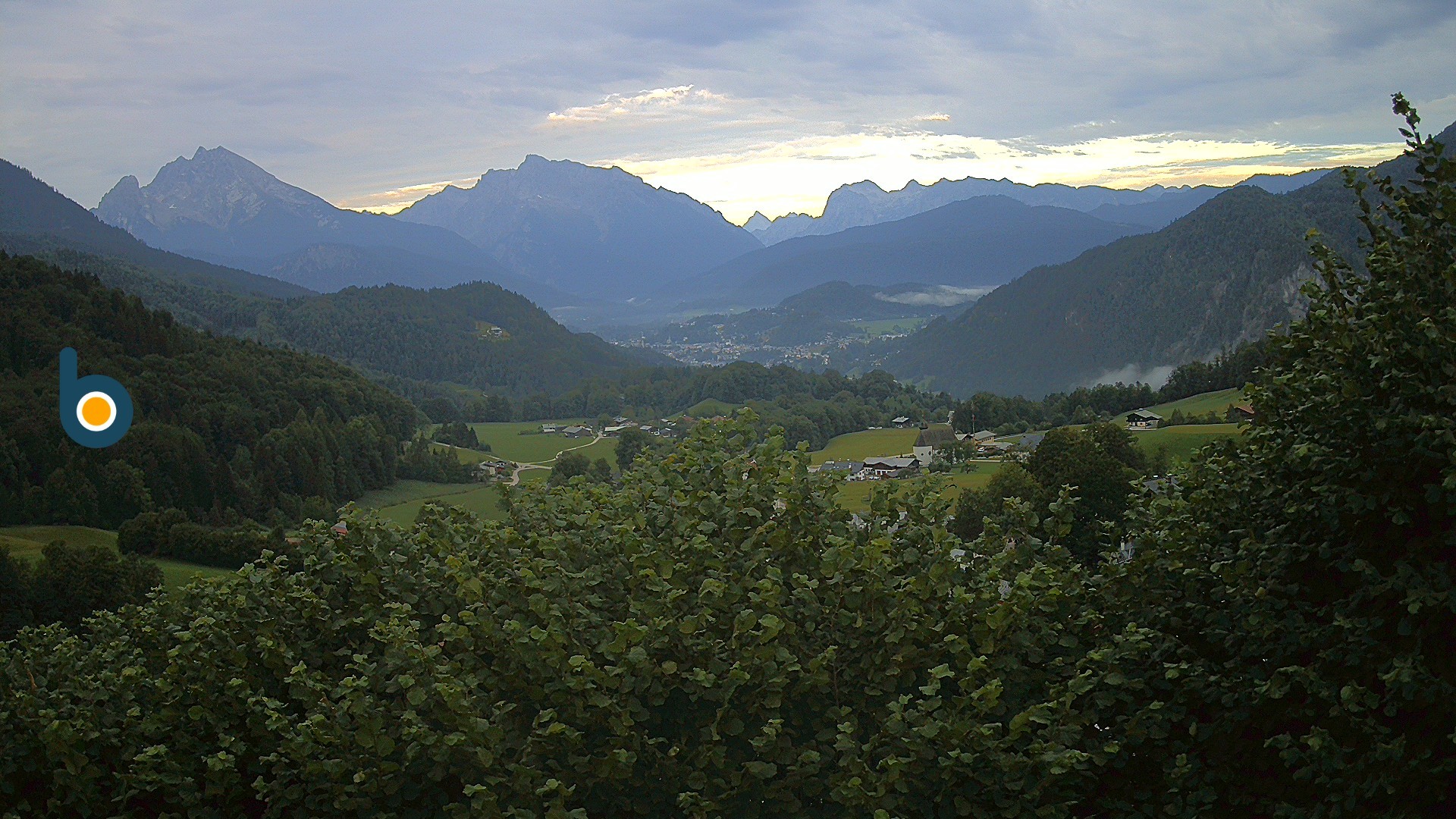 Archiv Foto Webcam Oberau: Alpinhotel Berchtesgaden