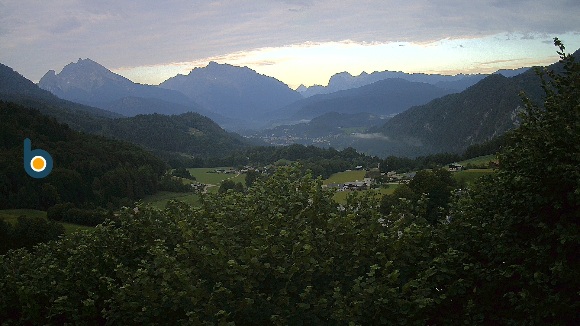 Archiv Foto Webcam Oberau: Alpinhotel Berchtesgaden