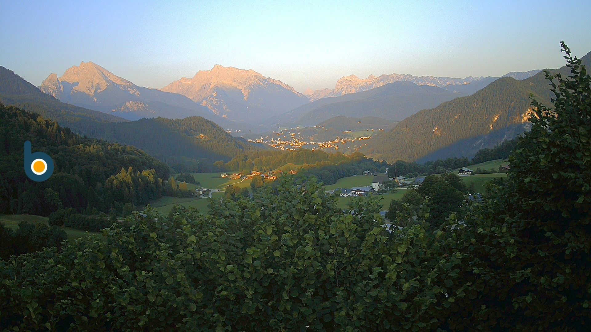 Archiv Foto Webcam Oberau: Alpinhotel Berchtesgaden