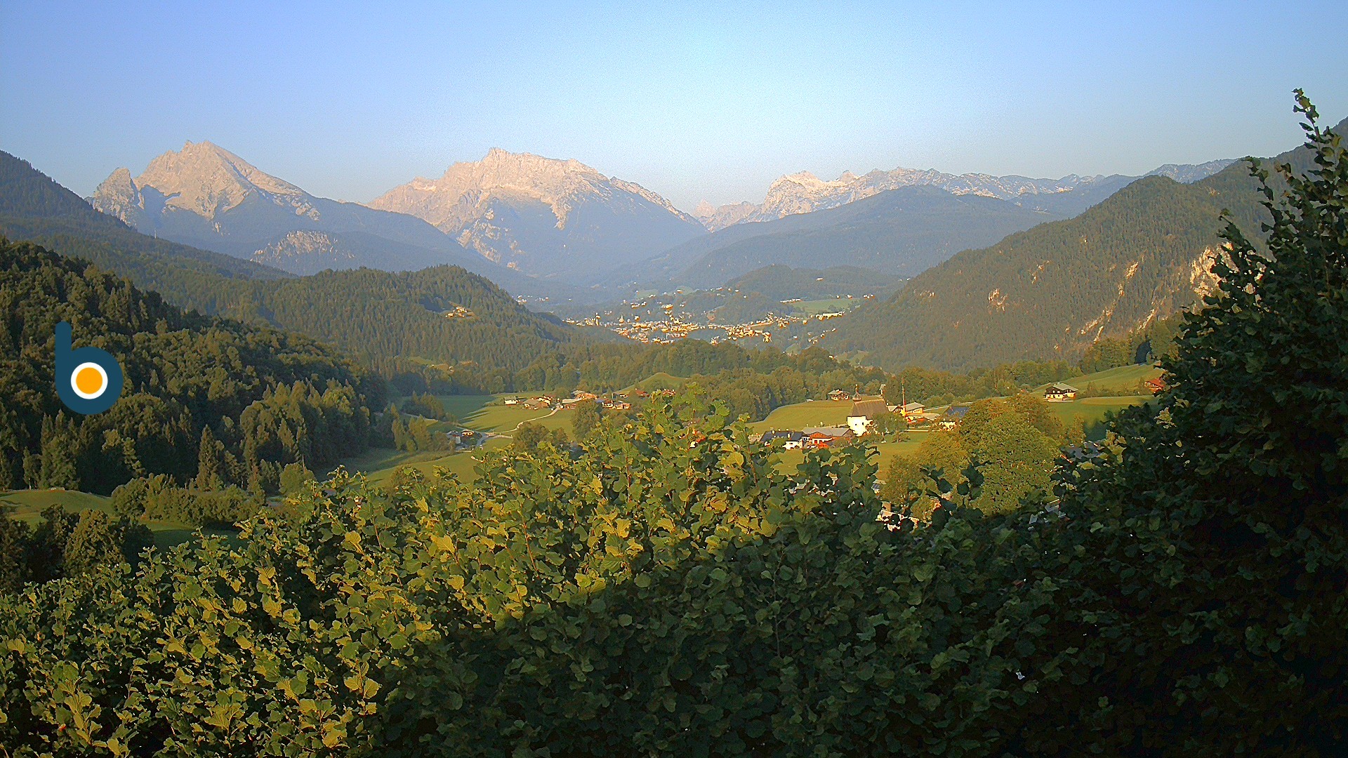 Archiv Foto Webcam Oberau: Alpinhotel Berchtesgaden
