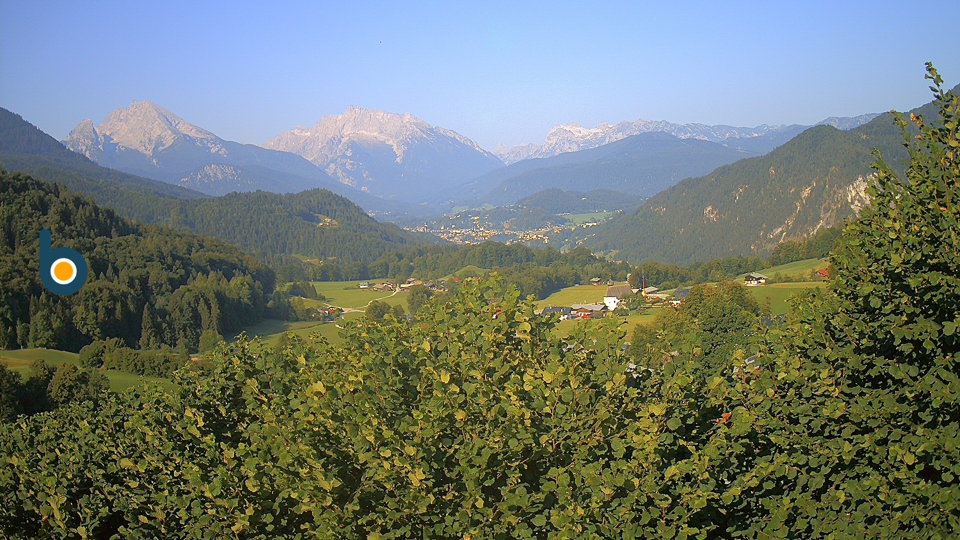 Archiv Foto Webcam Oberau: Alpinhotel Berchtesgaden