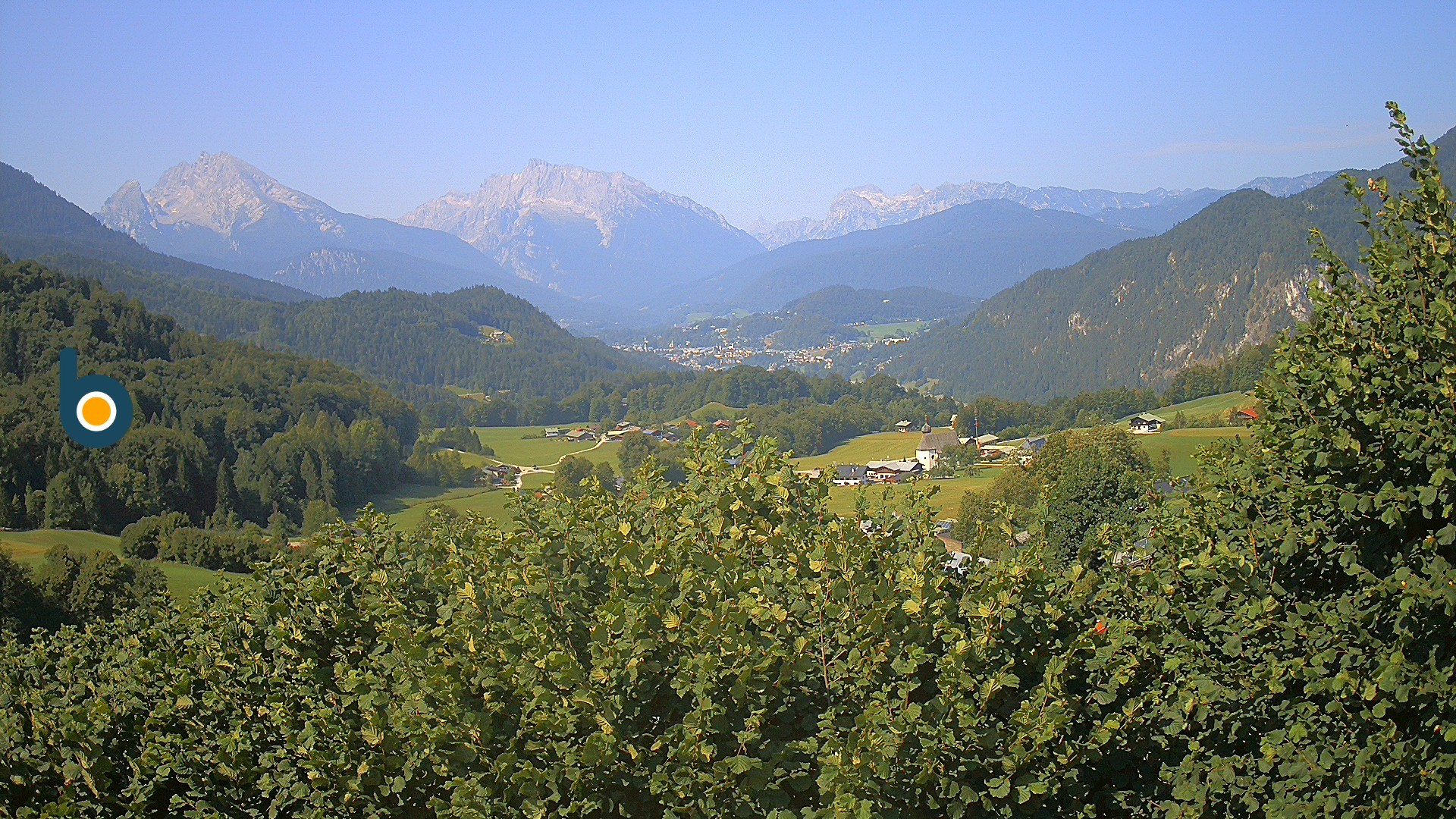 Archiv Foto Webcam Oberau: Alpinhotel Berchtesgaden