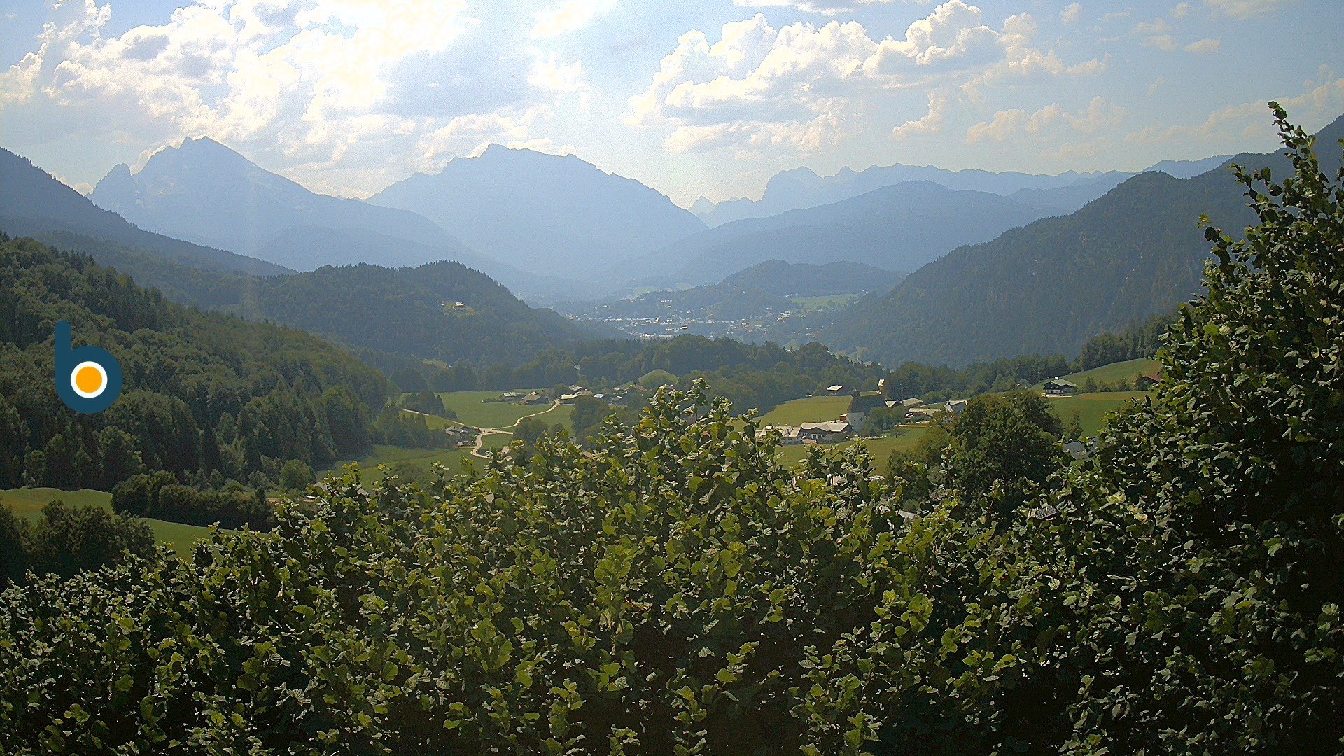 Archiv Foto Webcam Oberau: Alpinhotel Berchtesgaden
