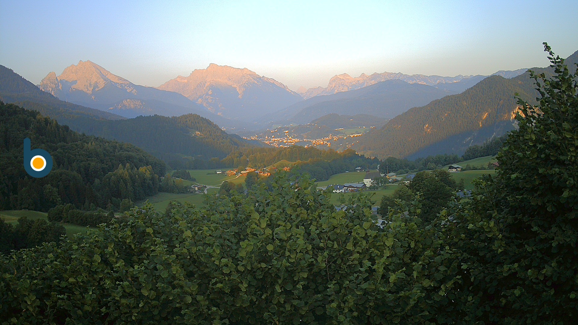 Archiv Foto Webcam Oberau: Alpinhotel Berchtesgaden