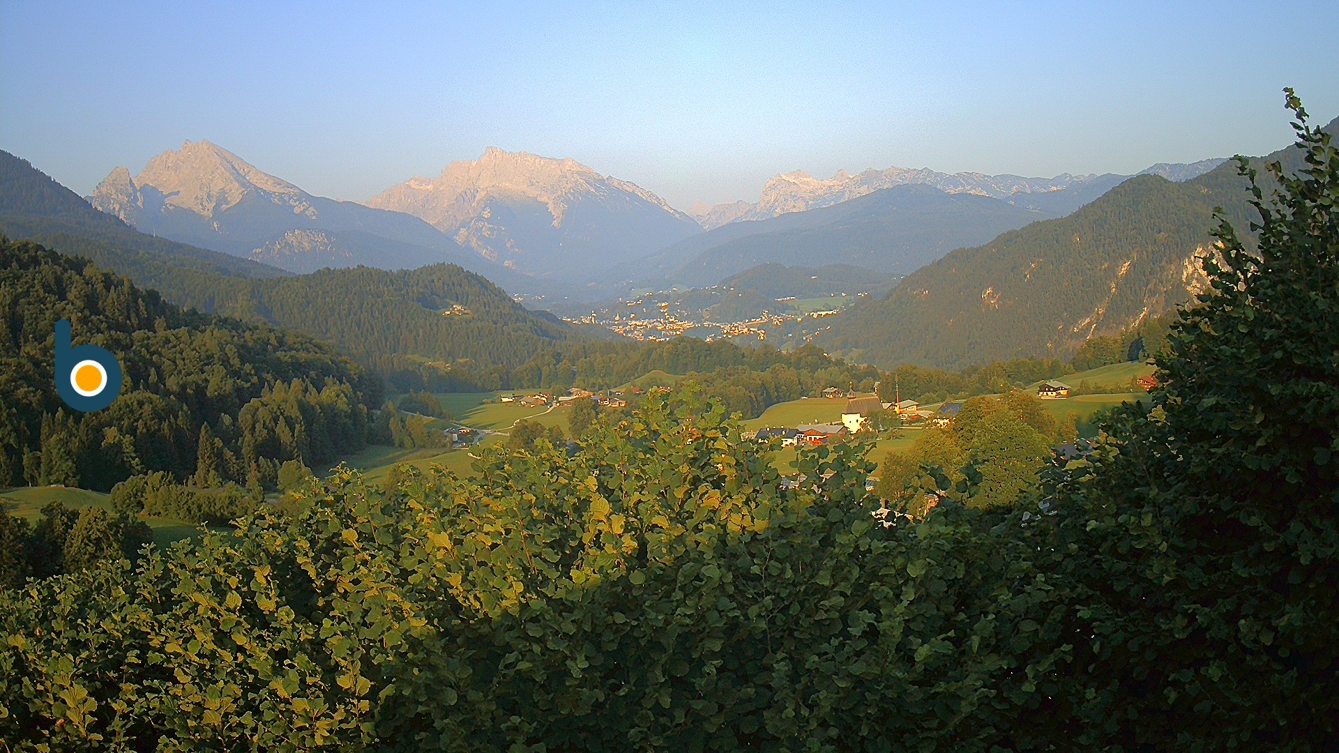 Archiv Foto Webcam Oberau: Alpinhotel Berchtesgaden