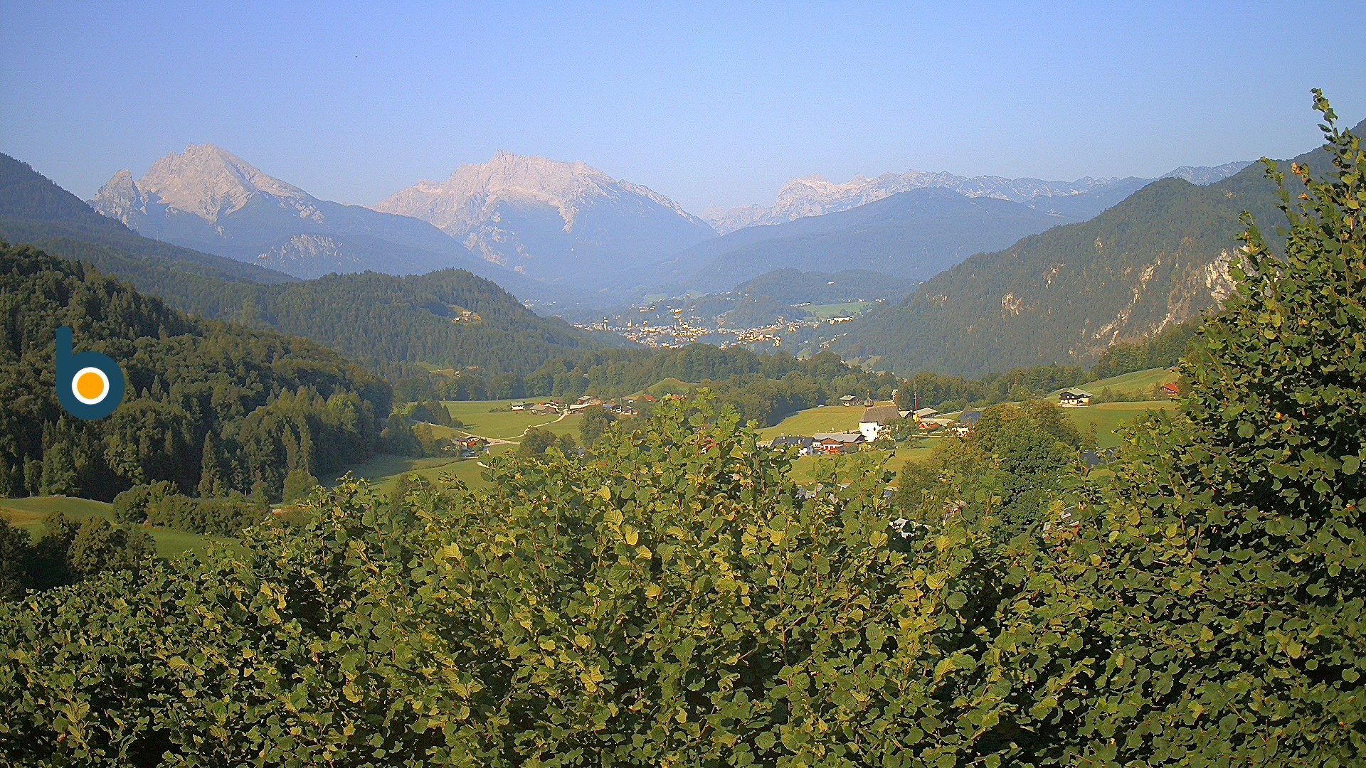 Archiv Foto Webcam Oberau: Alpinhotel Berchtesgaden