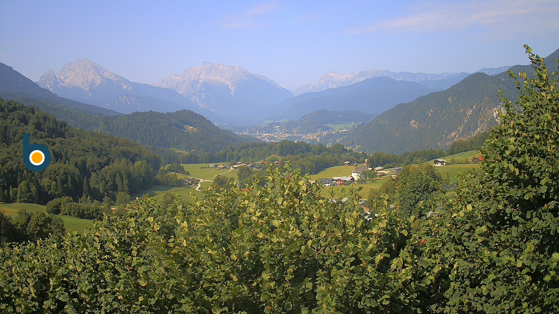 Archiv Foto Webcam Oberau: Alpinhotel Berchtesgaden