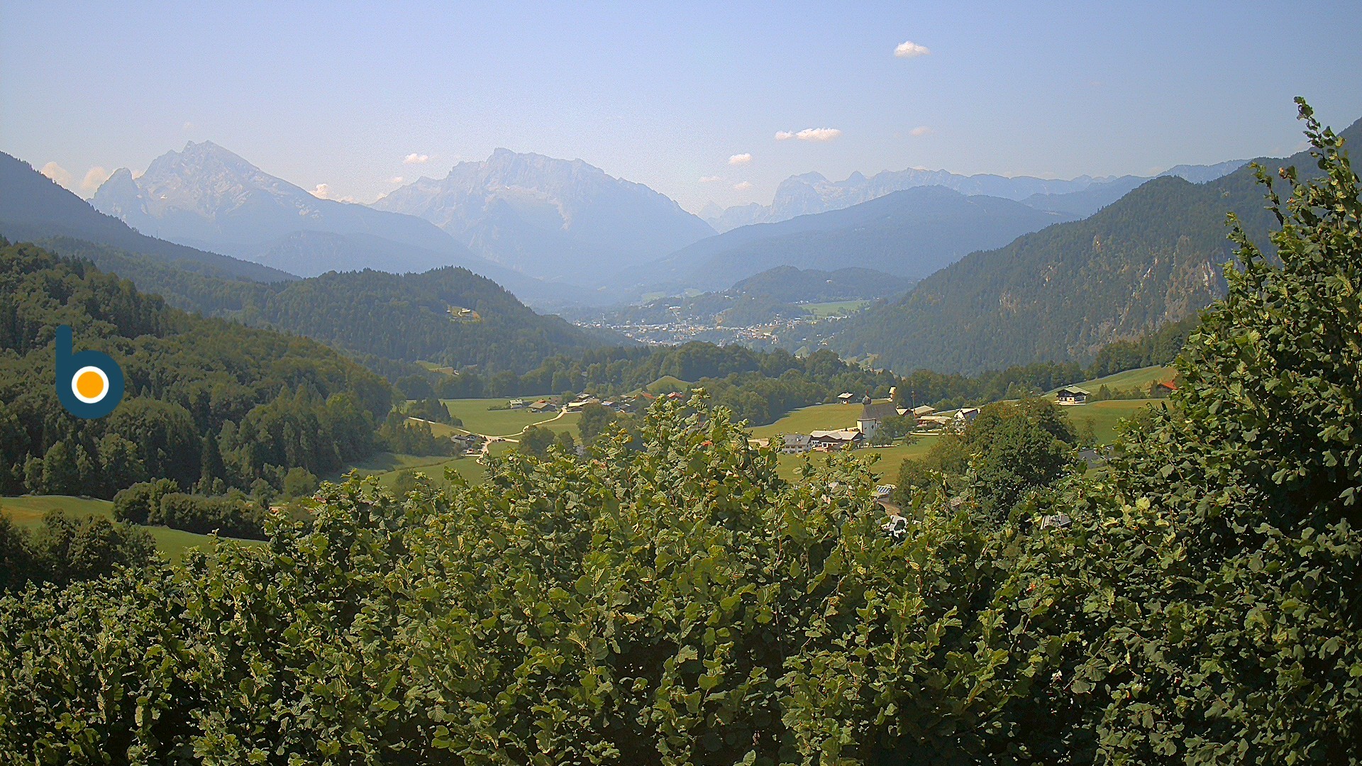 Archiv Foto Webcam Oberau: Alpinhotel Berchtesgaden