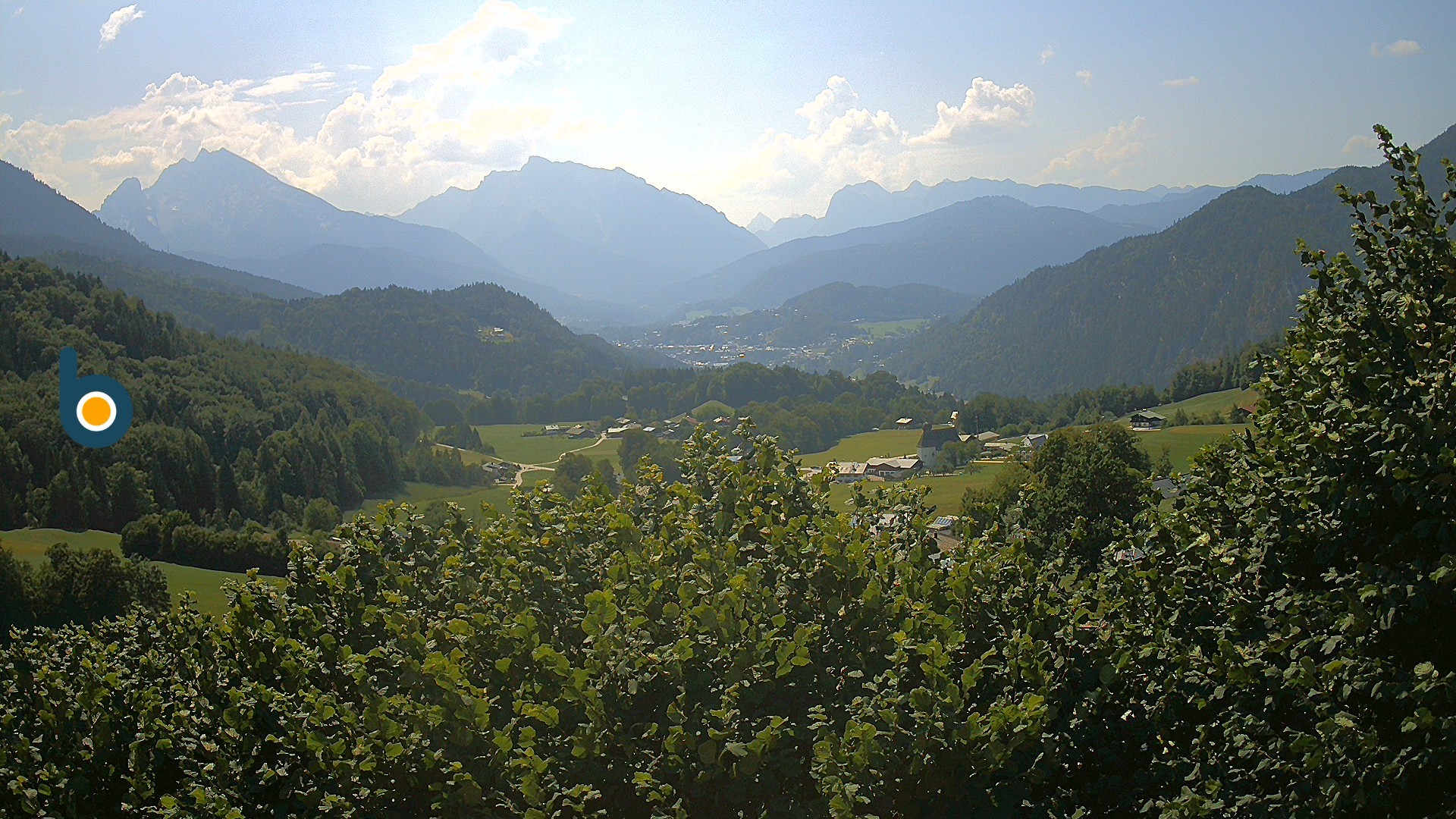 Archiv Foto Webcam Oberau: Alpinhotel Berchtesgaden
