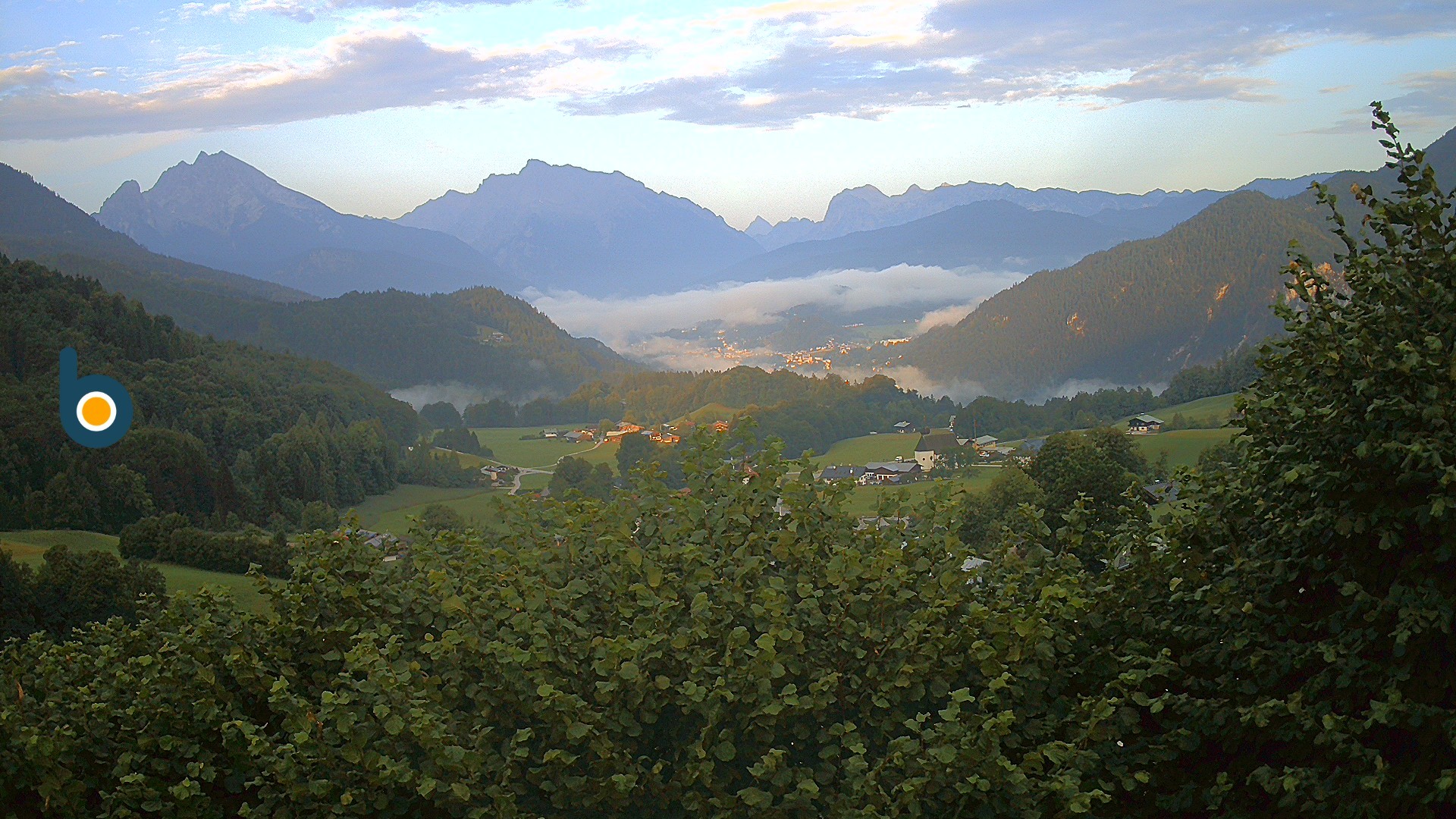 Archiv Foto Webcam Oberau: Alpinhotel Berchtesgaden