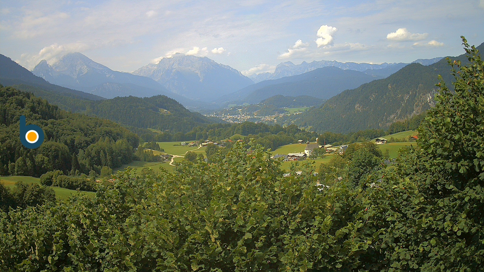 Archived image Webcam Berchtesgaden - View Oberau