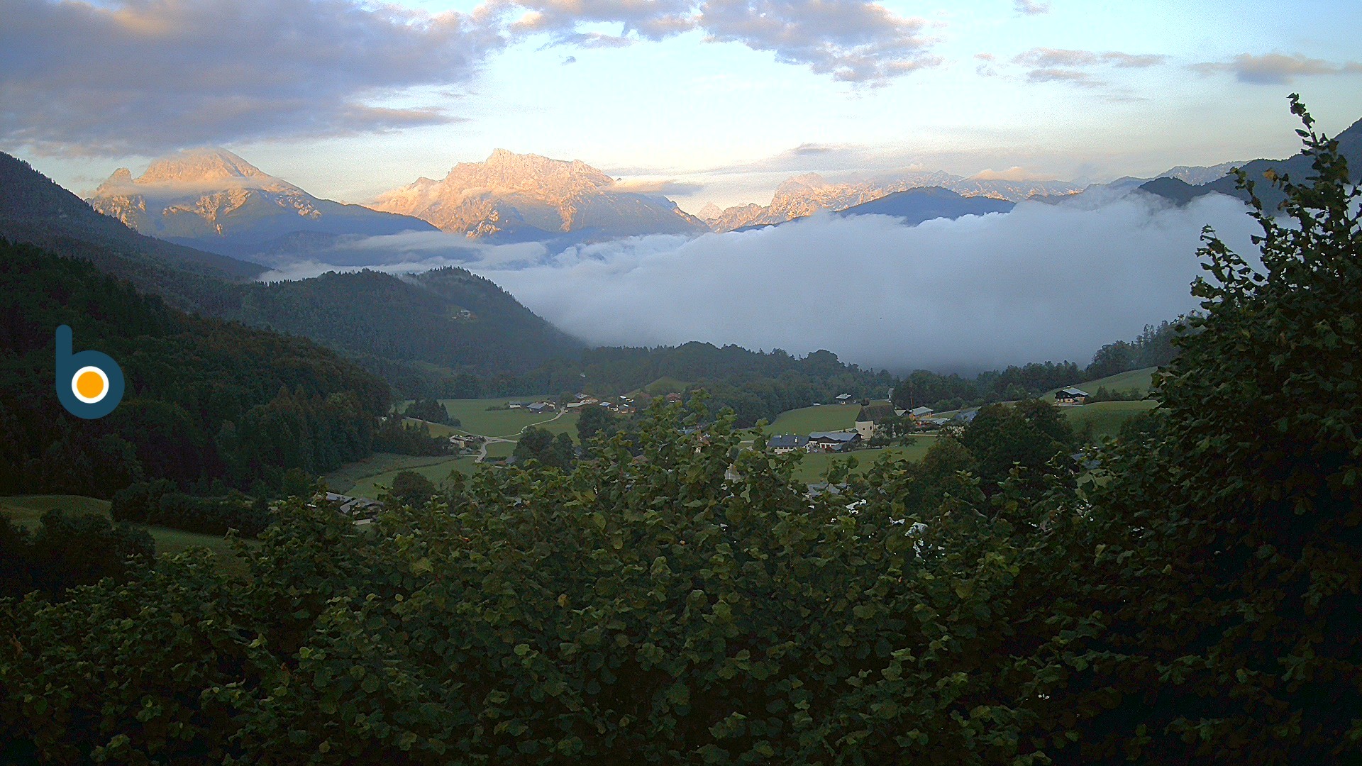 Archiv Foto Webcam Oberau: Alpinhotel Berchtesgaden