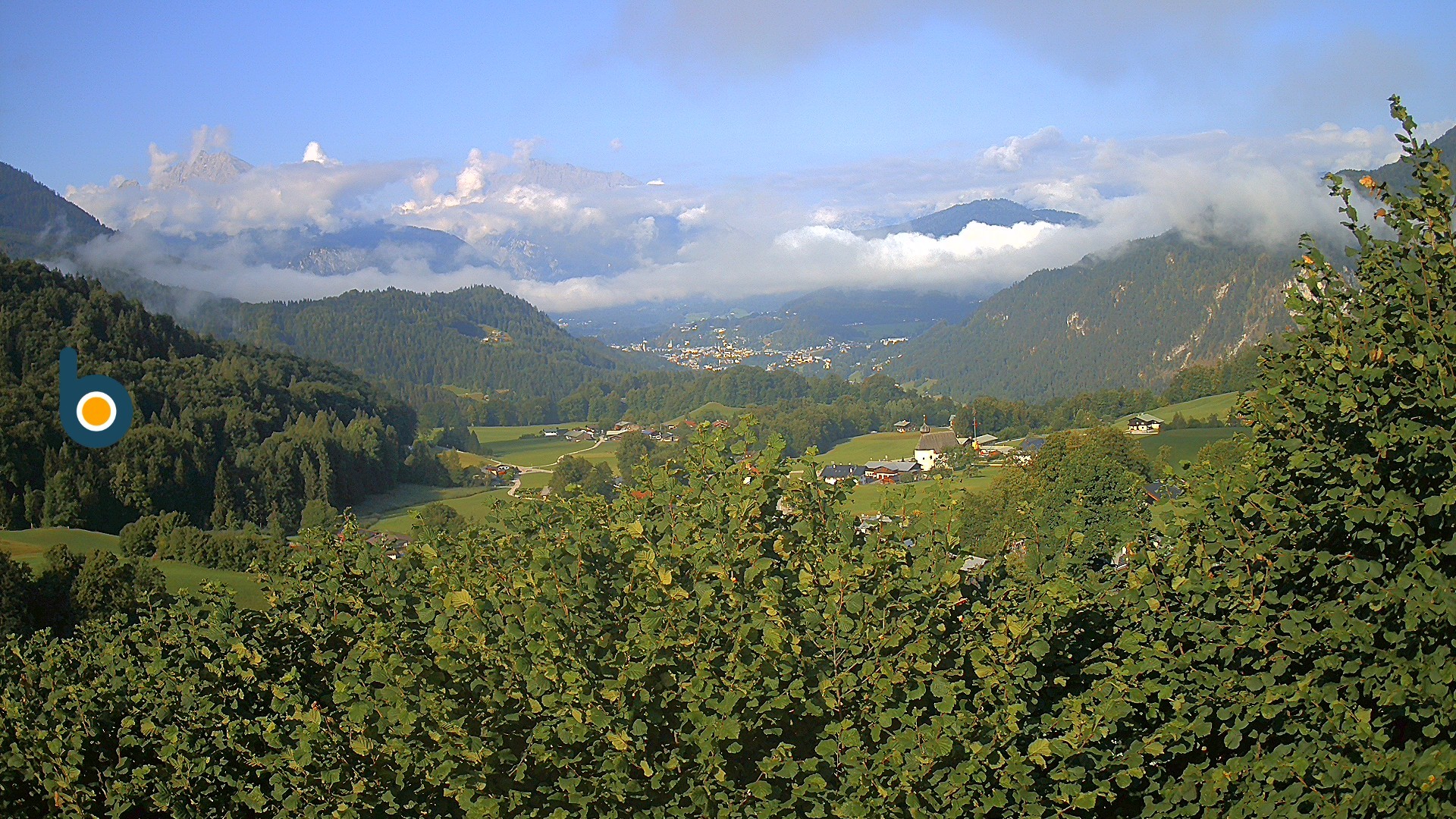 Archiv Foto Webcam Oberau: Alpinhotel Berchtesgaden
