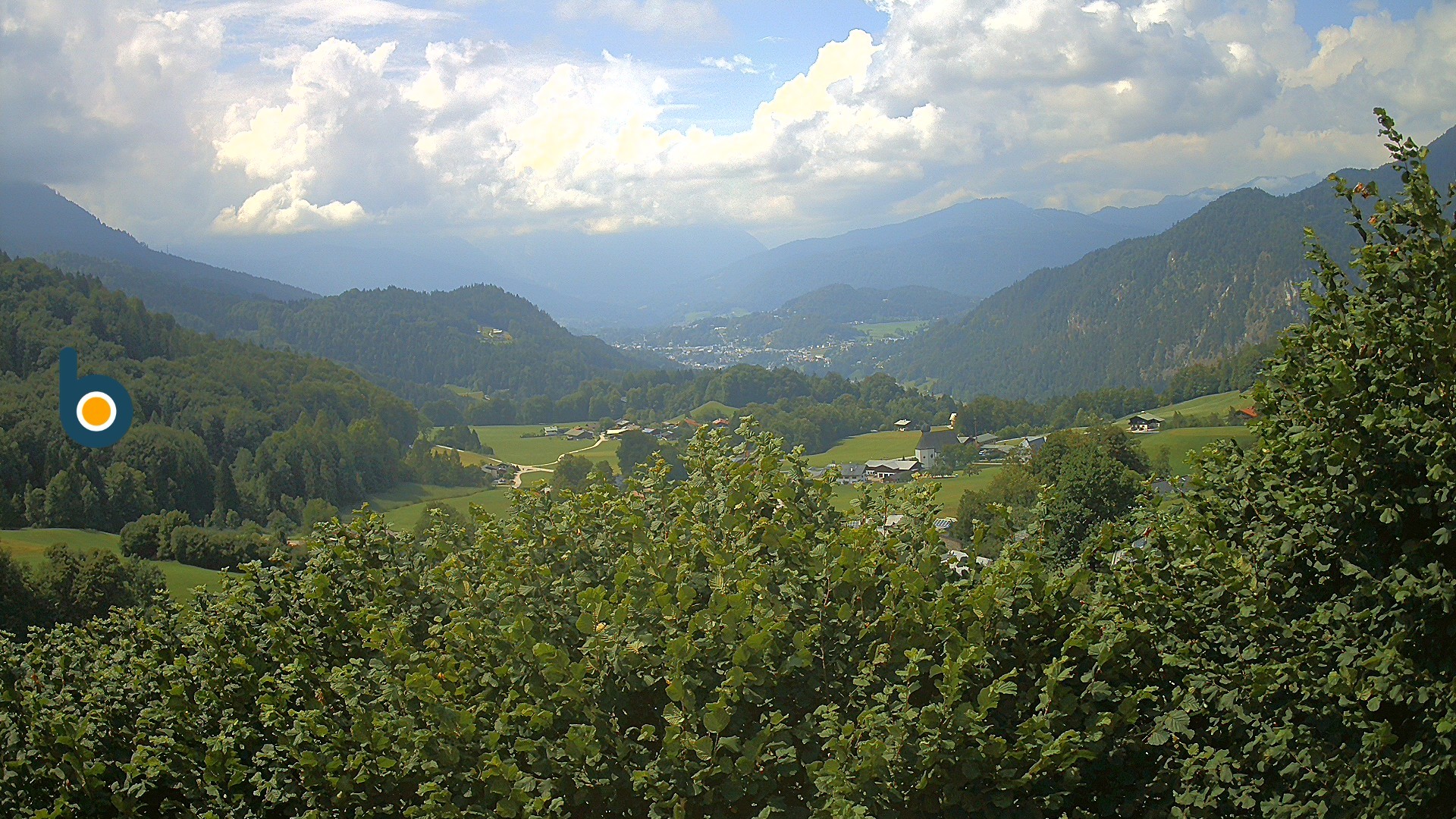 Archiv Foto Webcam Oberau: Alpinhotel Berchtesgaden