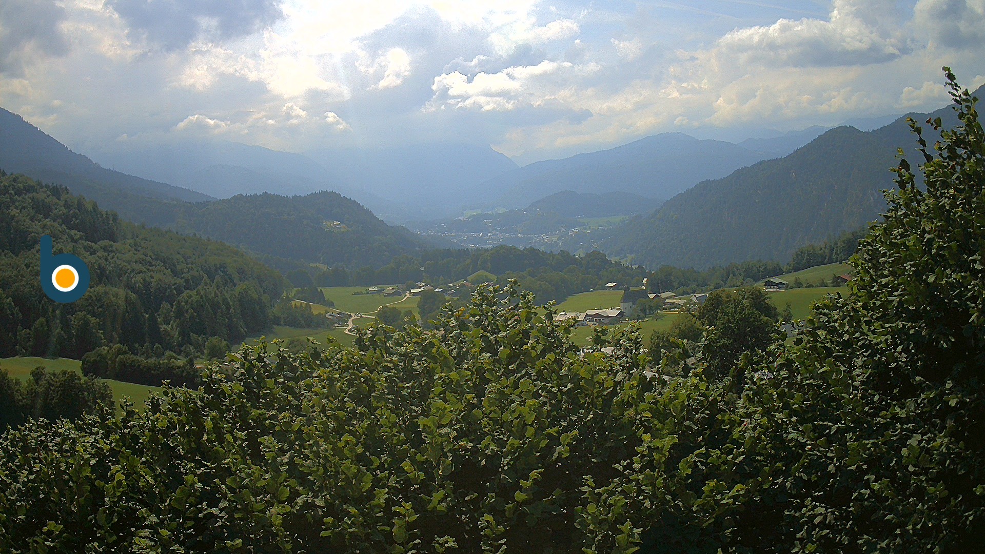 Archiv Foto Webcam Oberau: Alpinhotel Berchtesgaden