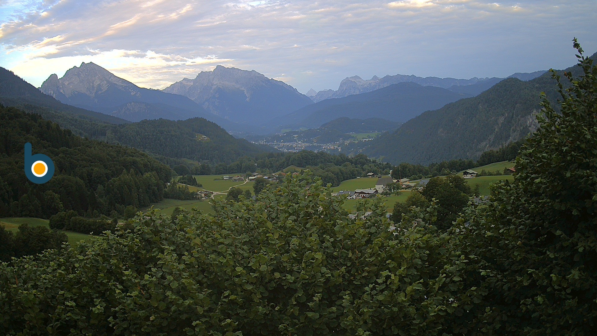 Archived image Webcam Berchtesgaden - View Oberau