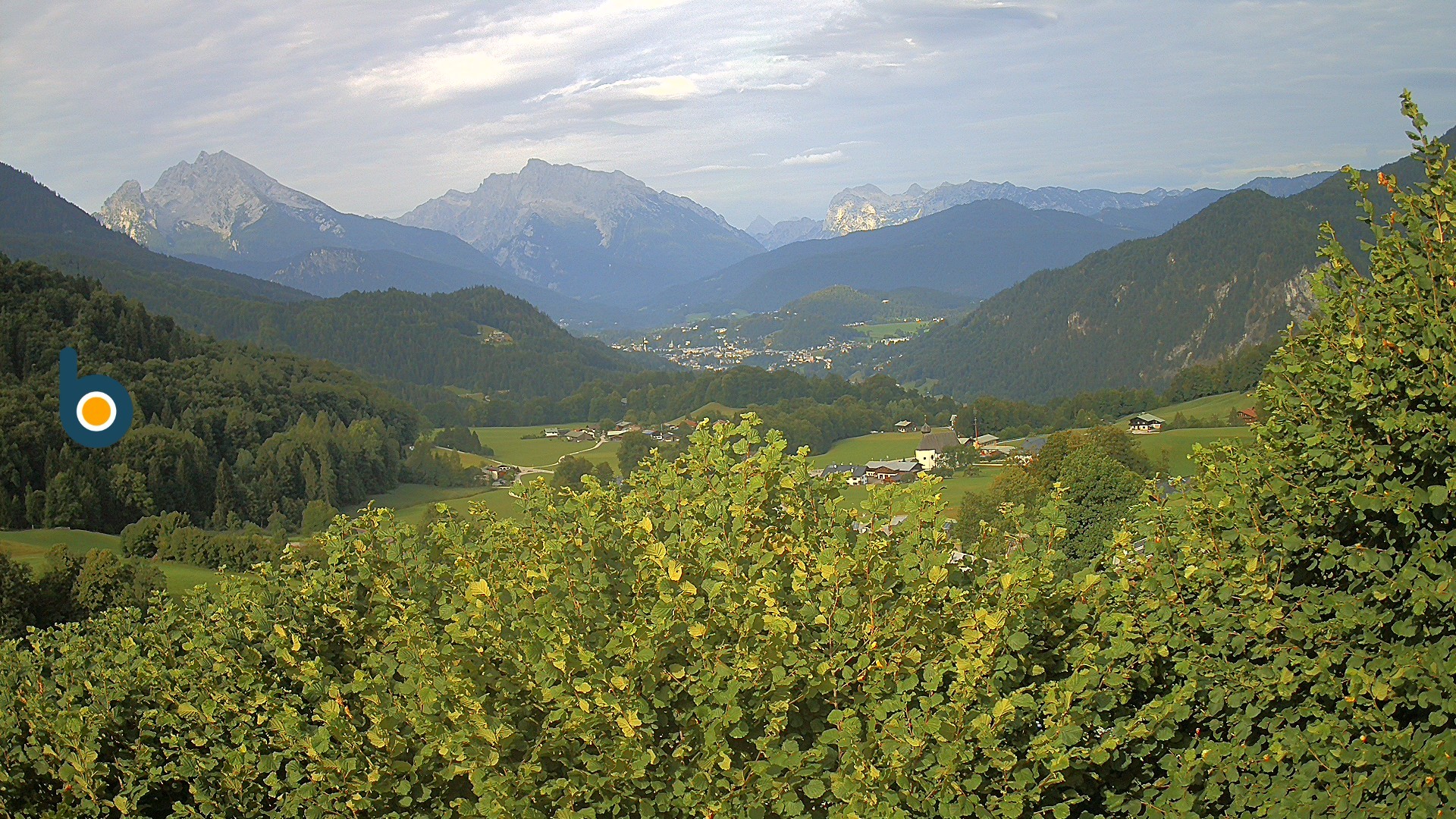 Archiv Foto Webcam Oberau: Alpinhotel Berchtesgaden