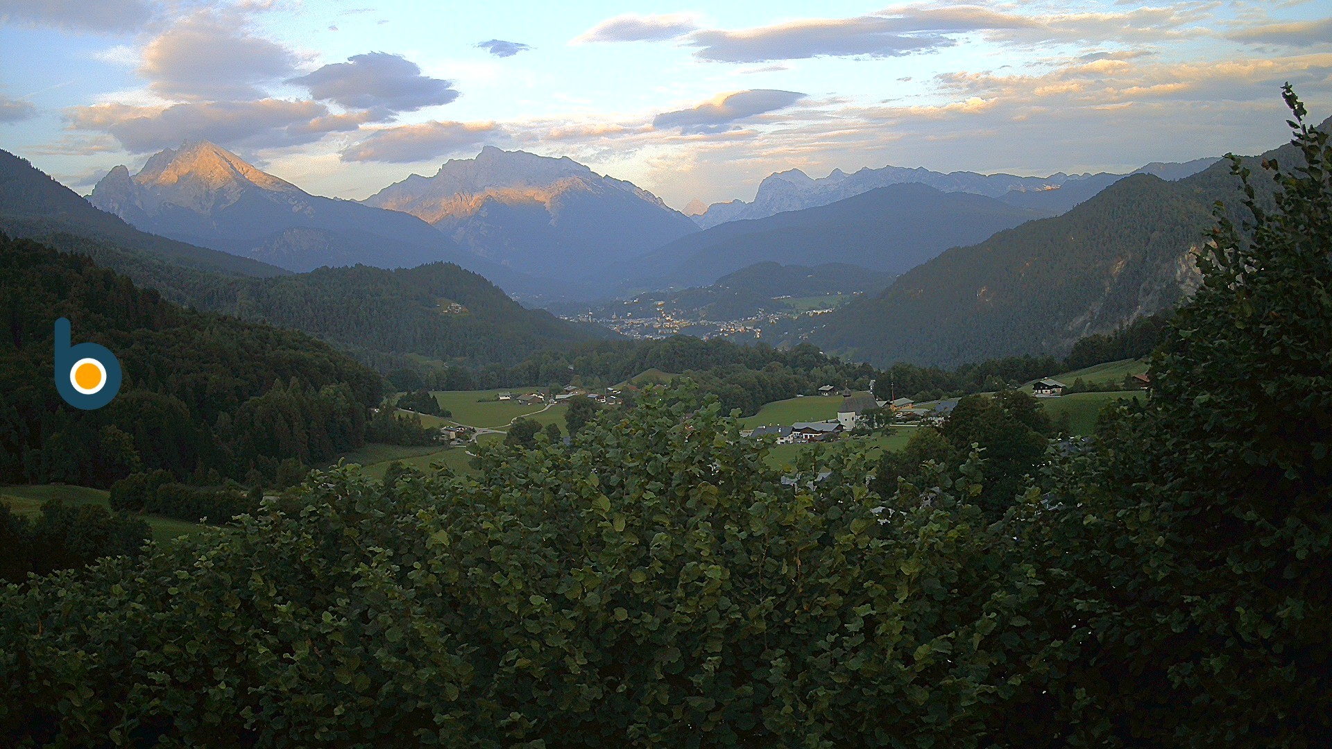Archiv Foto Webcam Oberau: Alpinhotel Berchtesgaden
