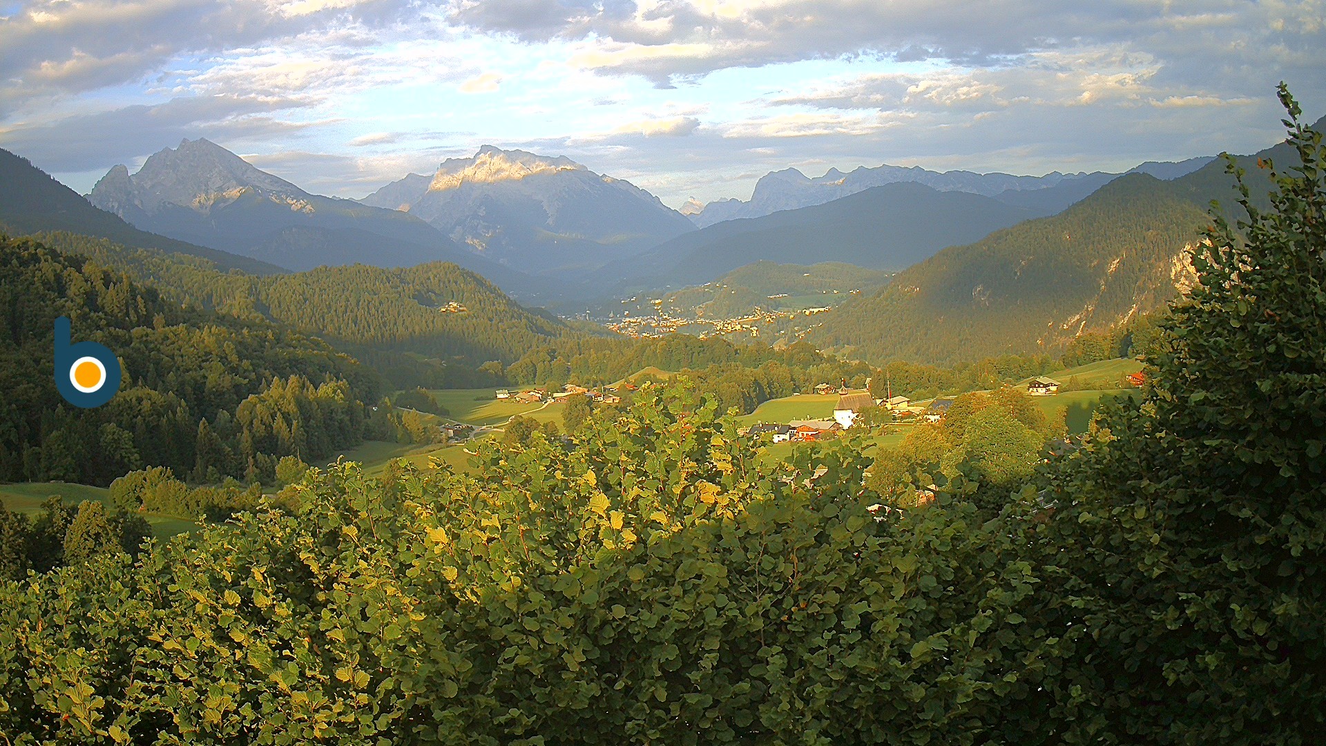 Archiv Foto Webcam Oberau: Alpinhotel Berchtesgaden