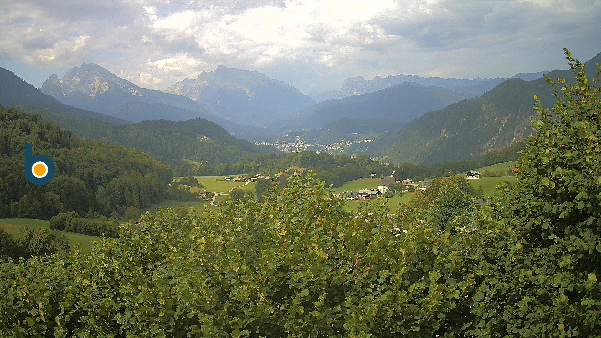 Archiv Foto Webcam Oberau: Alpinhotel Berchtesgaden