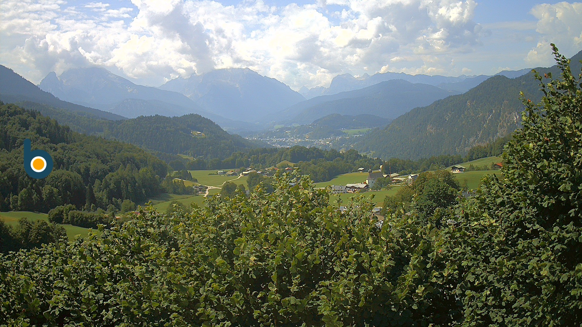 Archiv Foto Webcam Oberau: Alpinhotel Berchtesgaden