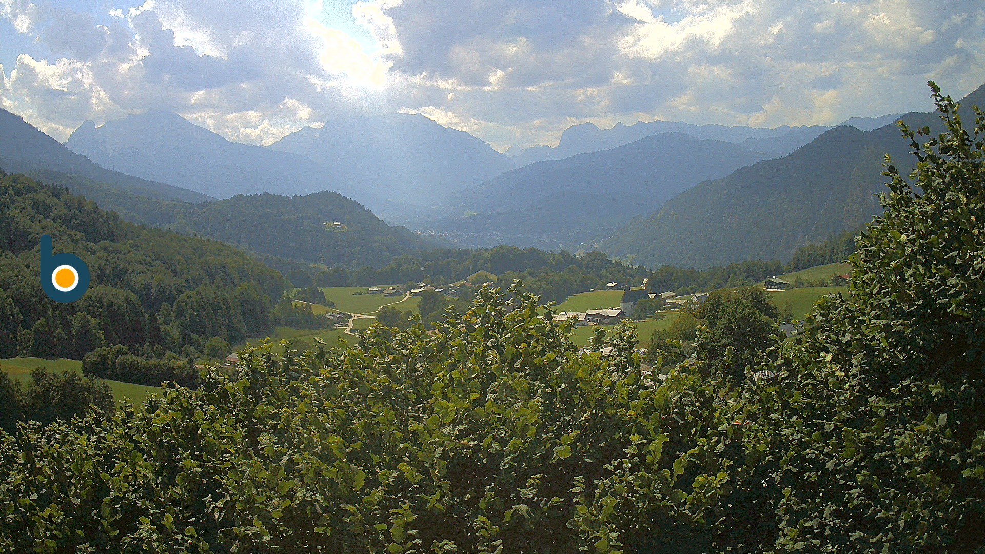 Archiv Foto Webcam Oberau: Alpinhotel Berchtesgaden