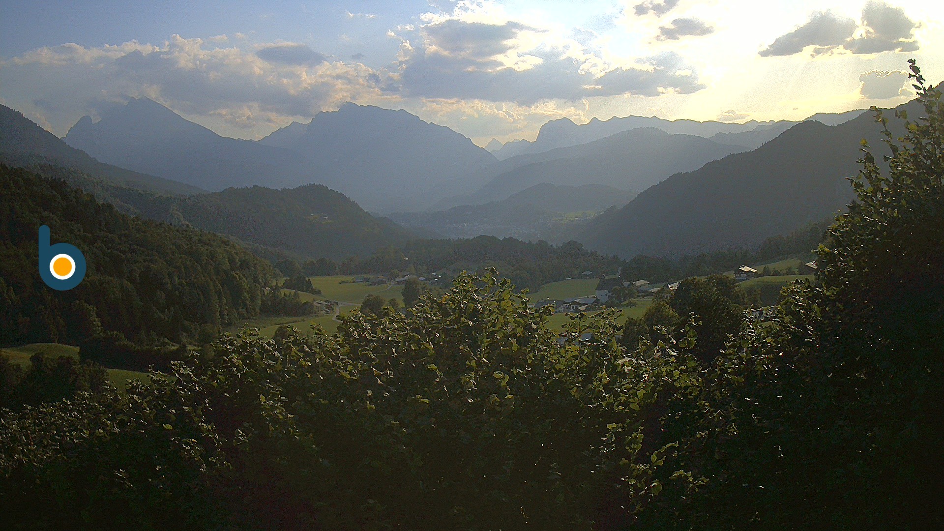 Archiv Foto Webcam Oberau: Alpinhotel Berchtesgaden