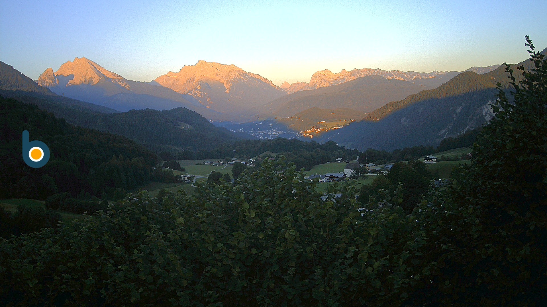 Archiv Foto Webcam Oberau: Alpinhotel Berchtesgaden