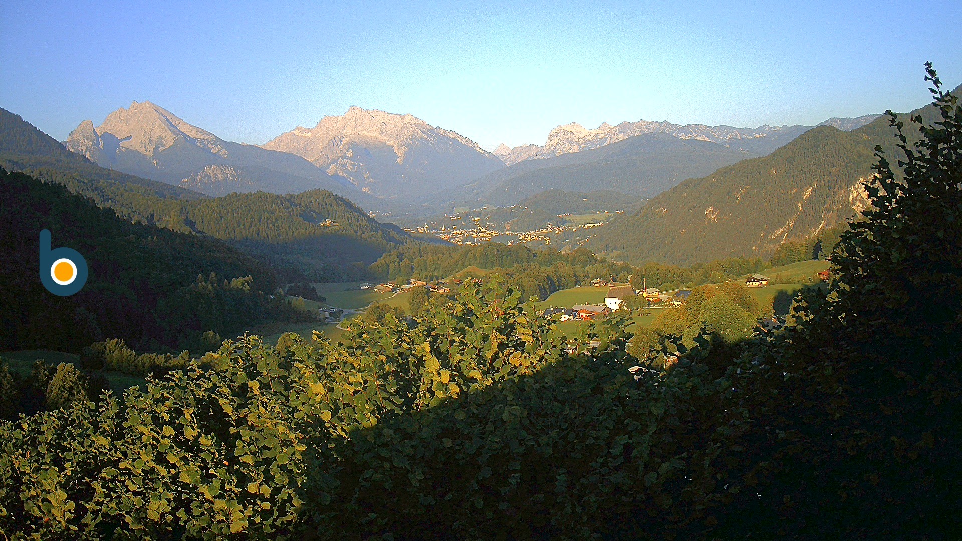 Archiv Foto Webcam Oberau: Alpinhotel Berchtesgaden