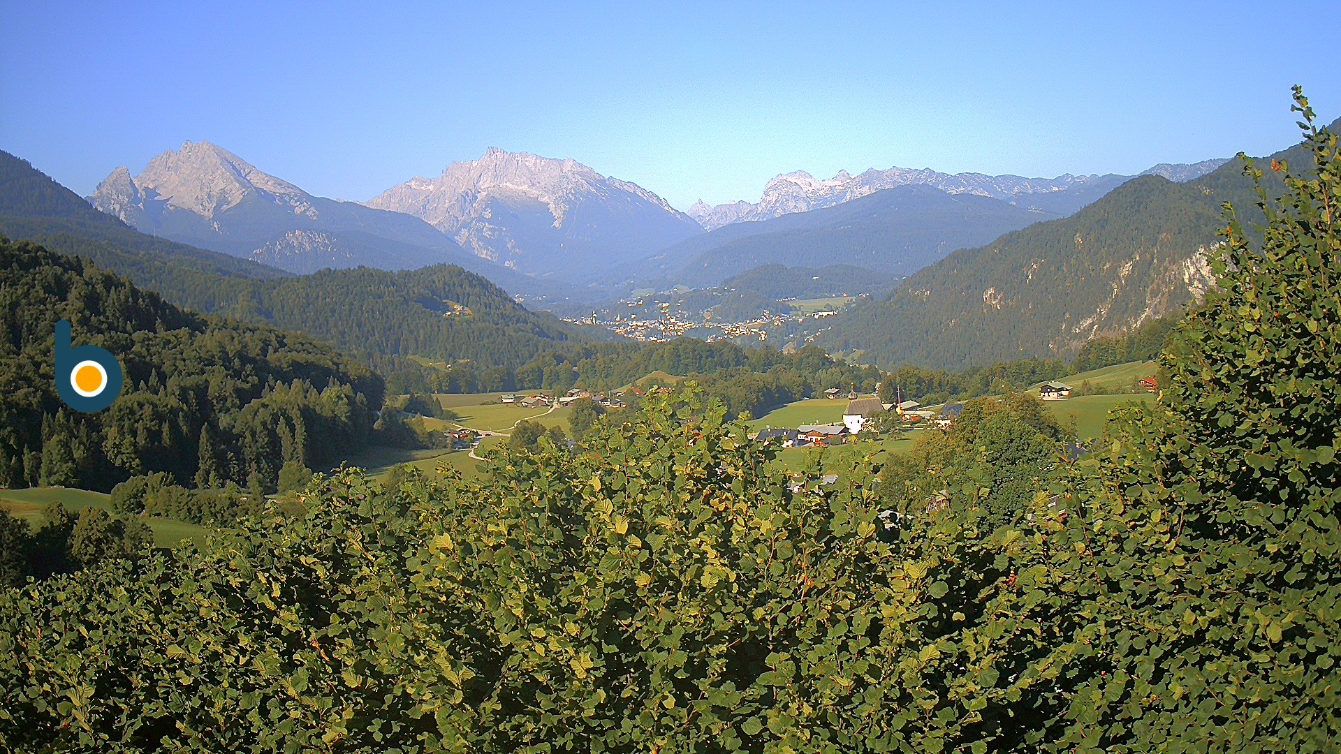 Archiv Foto Webcam Oberau: Alpinhotel Berchtesgaden