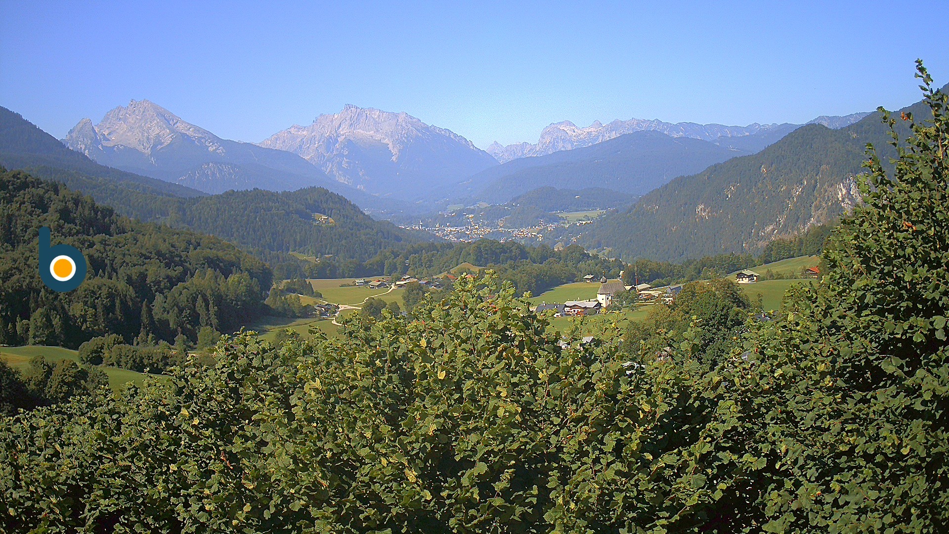 Archiv Foto Webcam Oberau: Alpinhotel Berchtesgaden