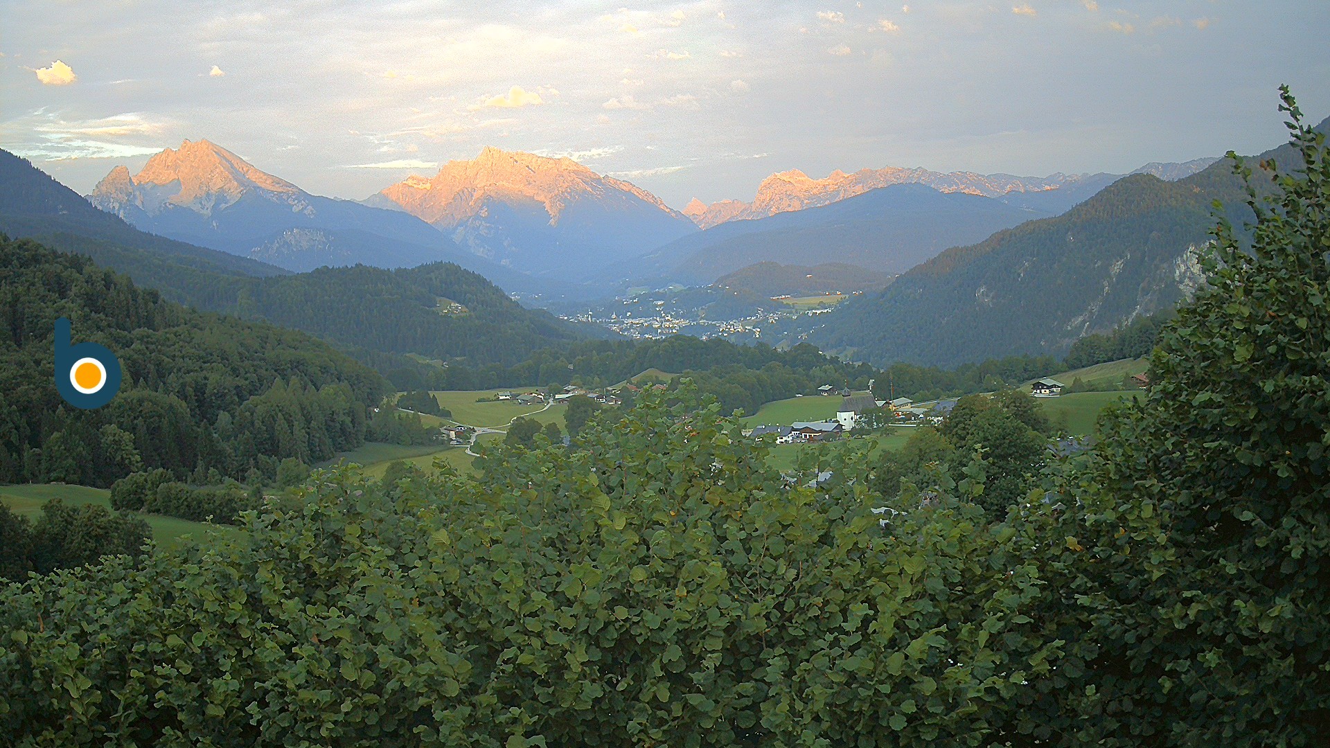 Archiv Foto Webcam Oberau: Alpinhotel Berchtesgaden