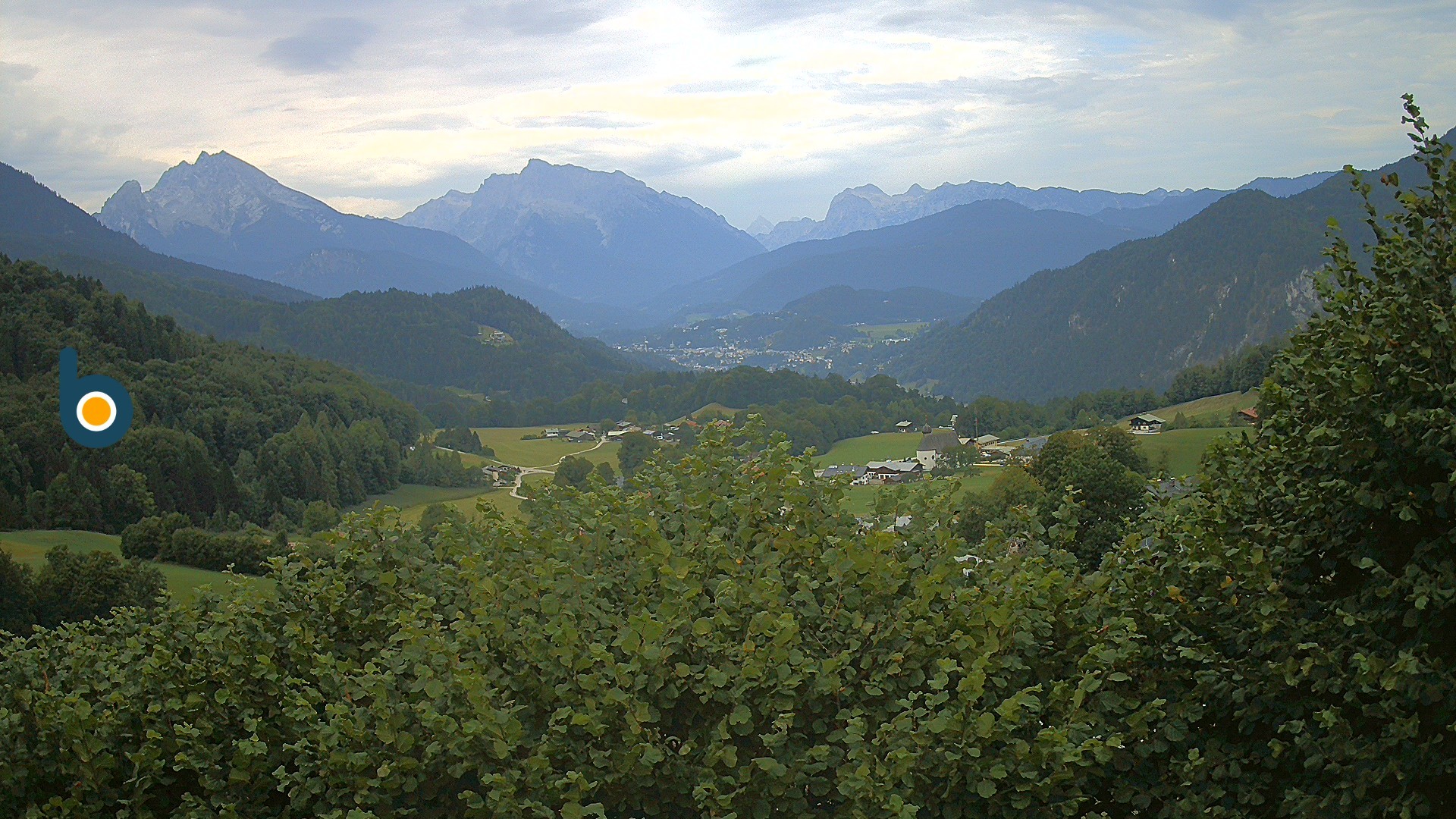 Archiv Foto Webcam Oberau: Alpinhotel Berchtesgaden