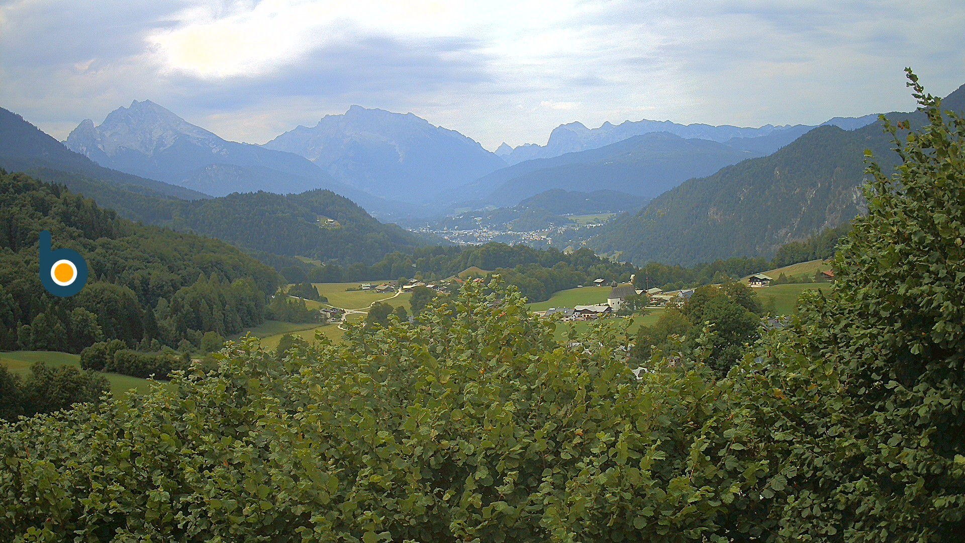 Archiv Foto Webcam Oberau: Alpinhotel Berchtesgaden