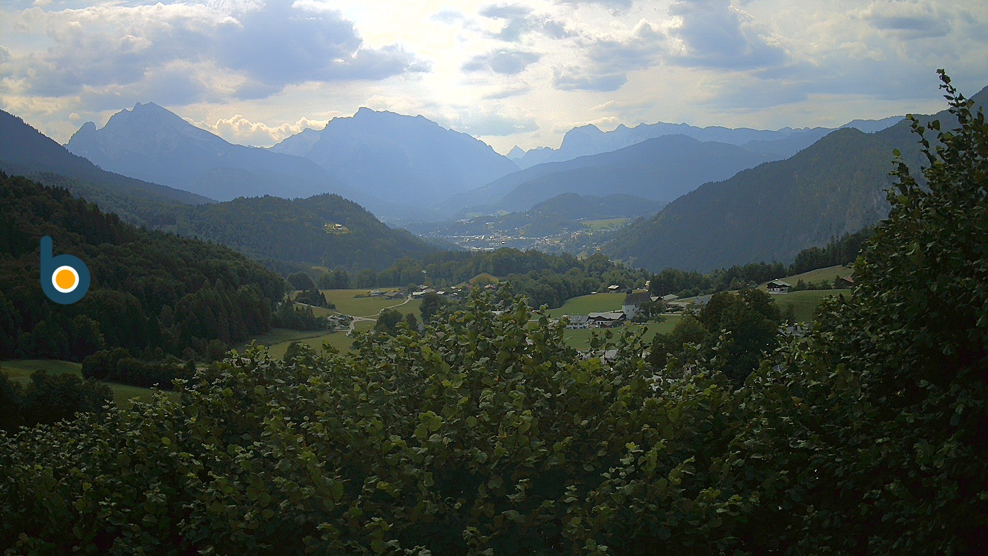 Archiv Foto Webcam Oberau: Alpinhotel Berchtesgaden