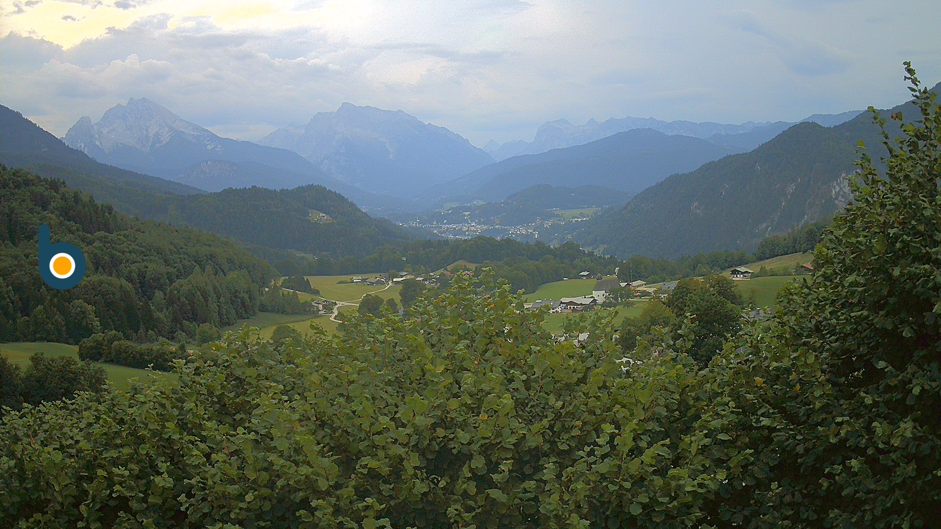 Archiv Foto Webcam Oberau: Alpinhotel Berchtesgaden