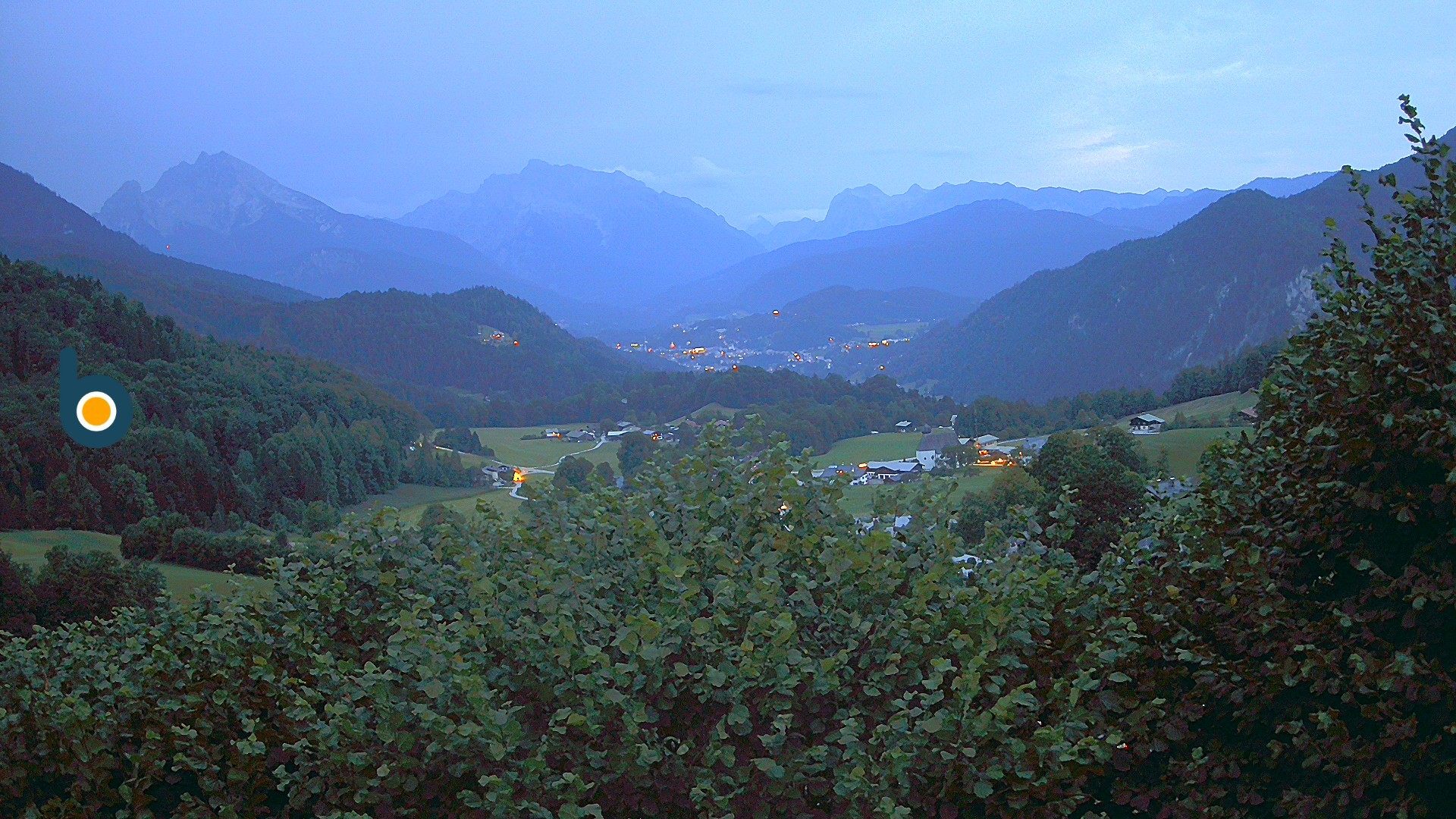 Archiv Foto Webcam Oberau: Alpinhotel Berchtesgaden