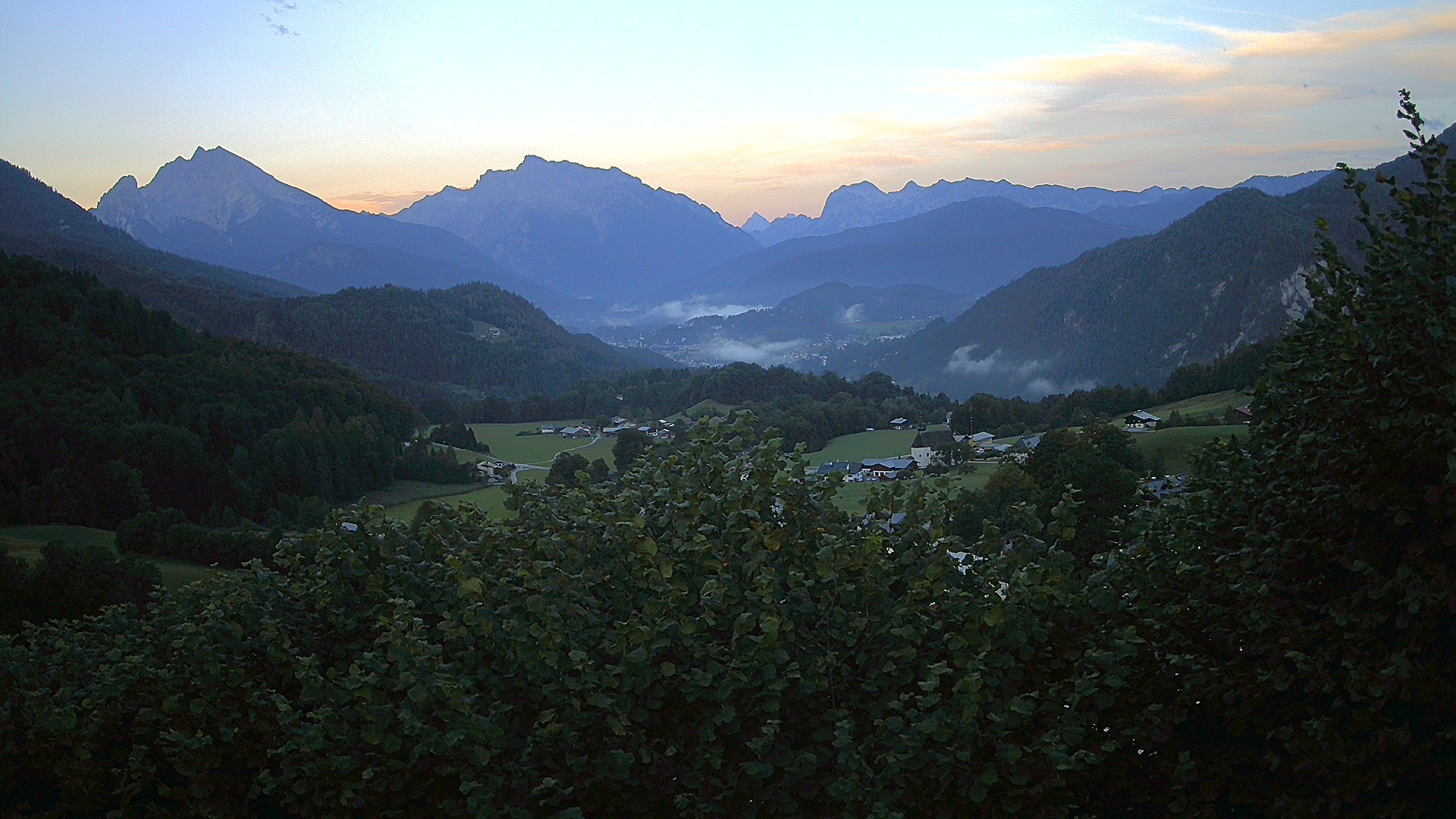 Archiv Foto Webcam Oberau: Alpinhotel Berchtesgaden